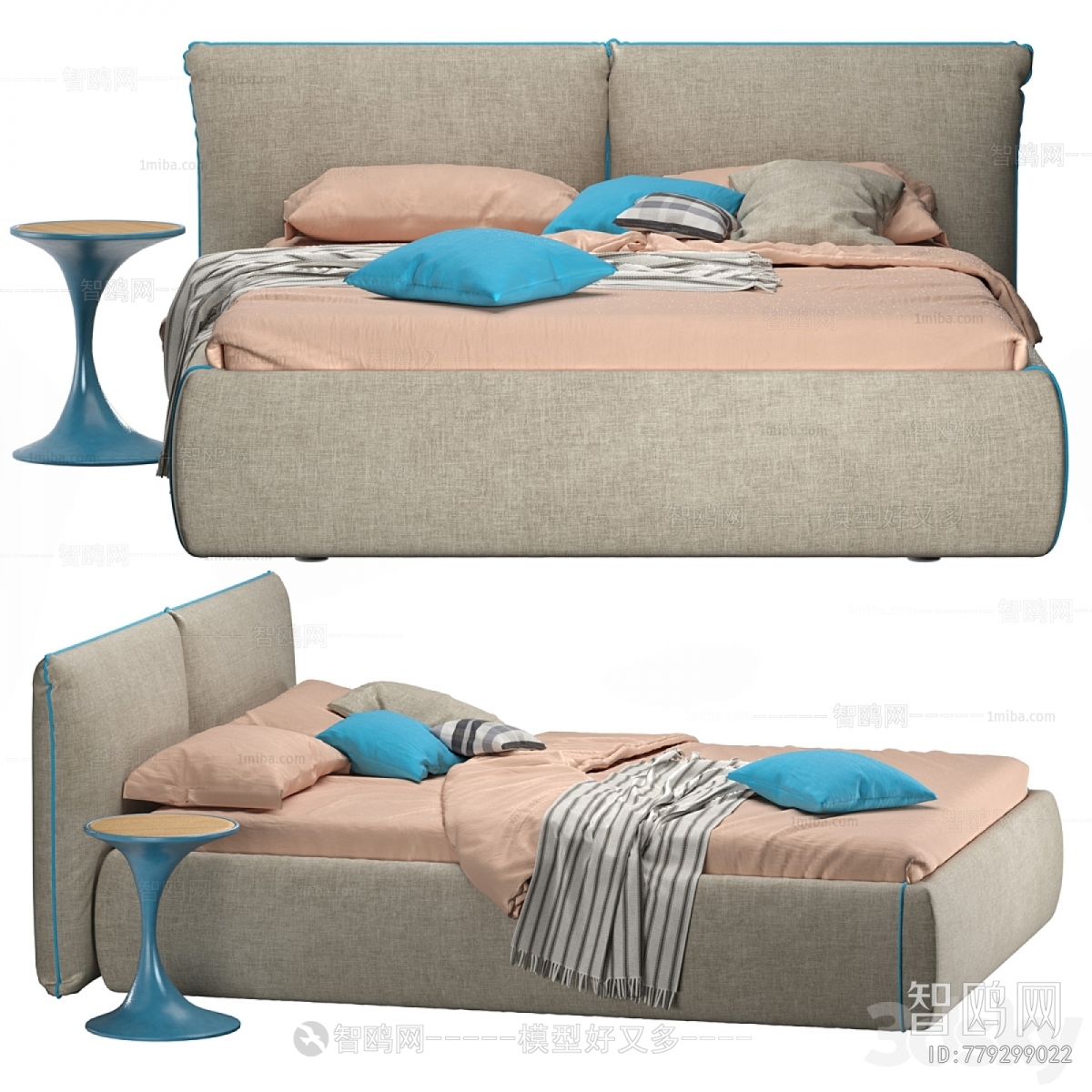 Modern Double Bed