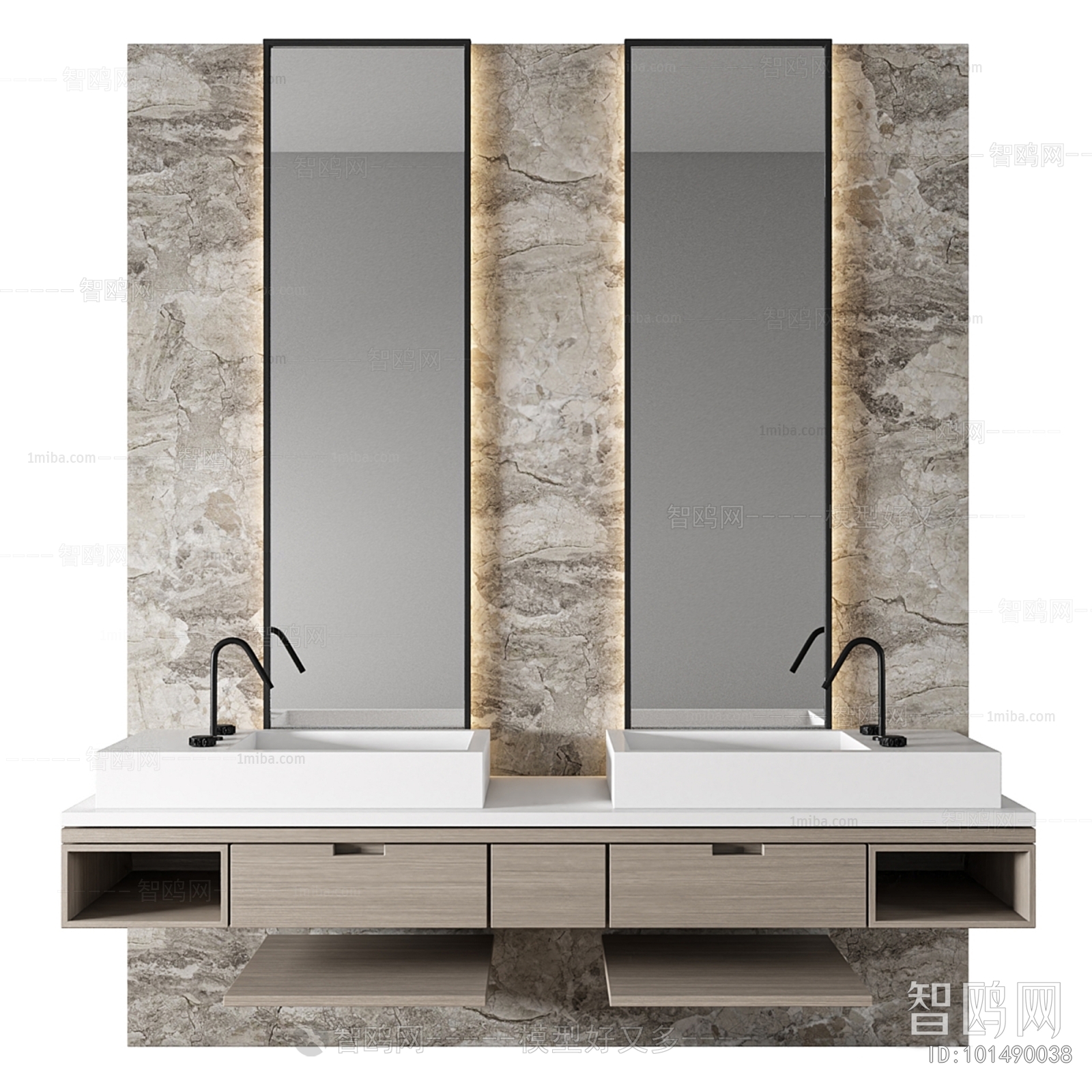 Modern Bathroom Cabinet