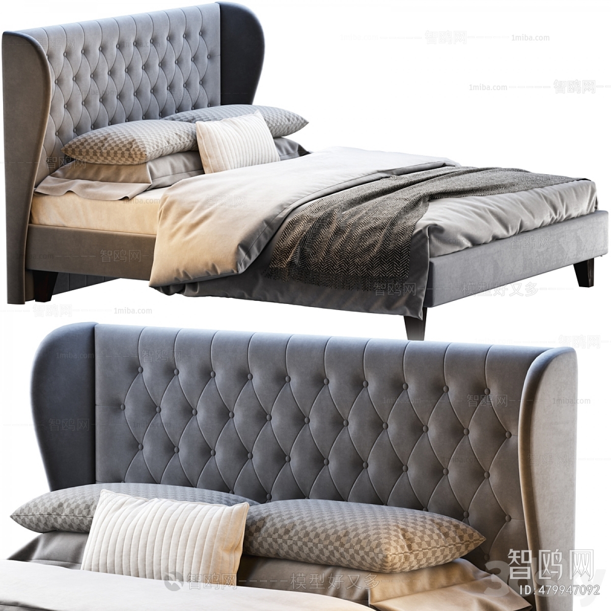 Modern Double Bed