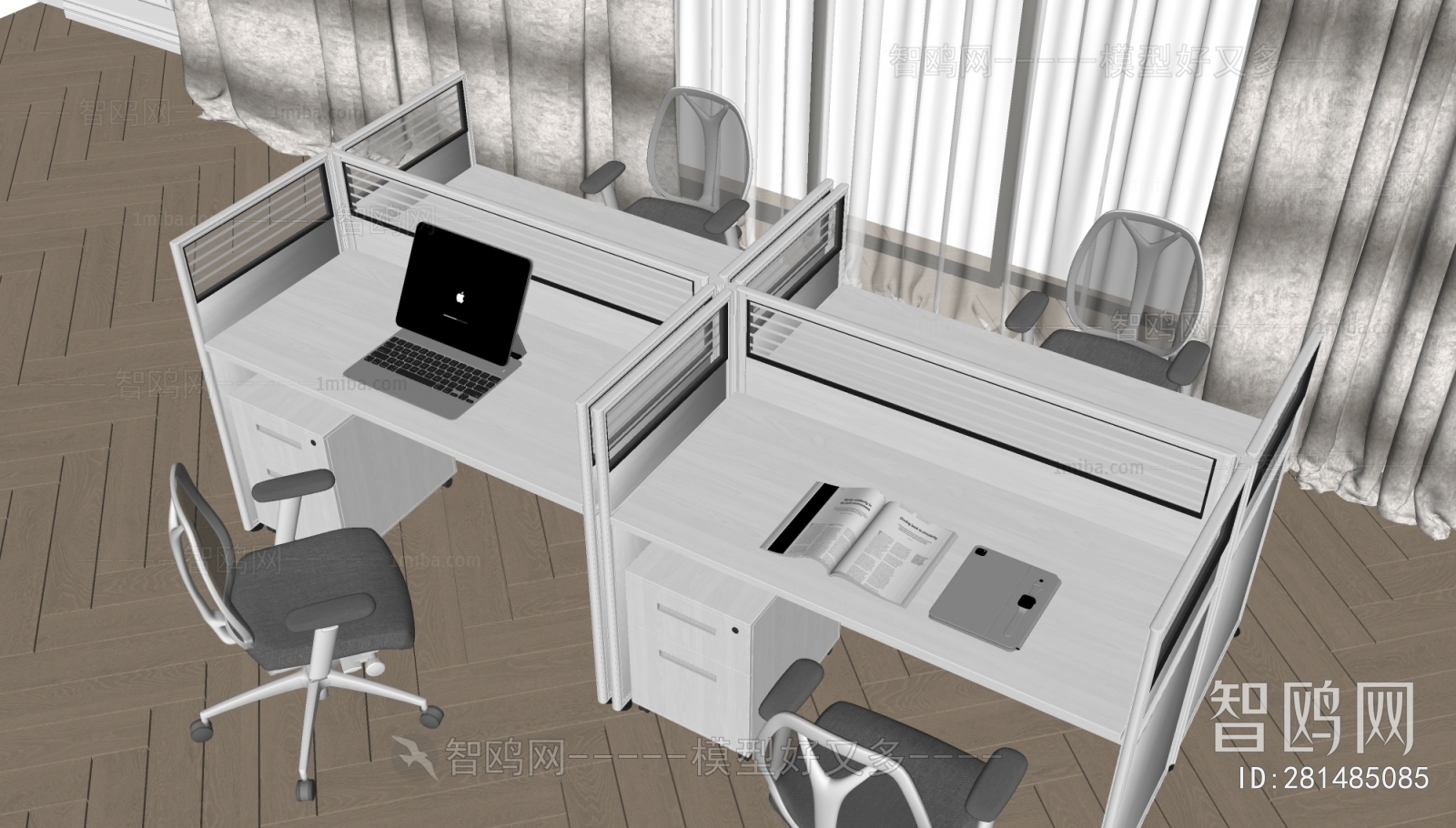 Modern Office Desk And Chair