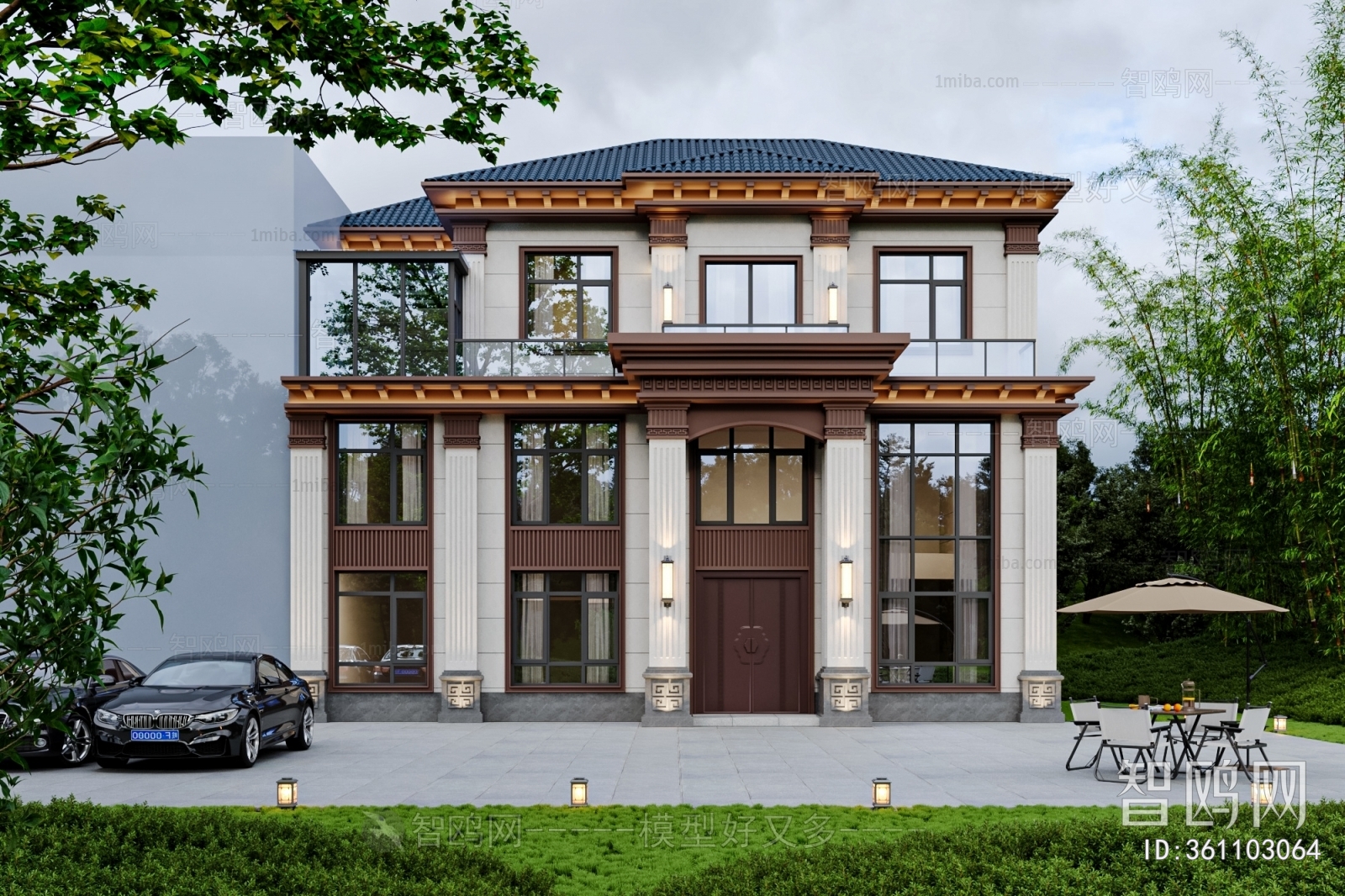 New Chinese Style Detached Villa