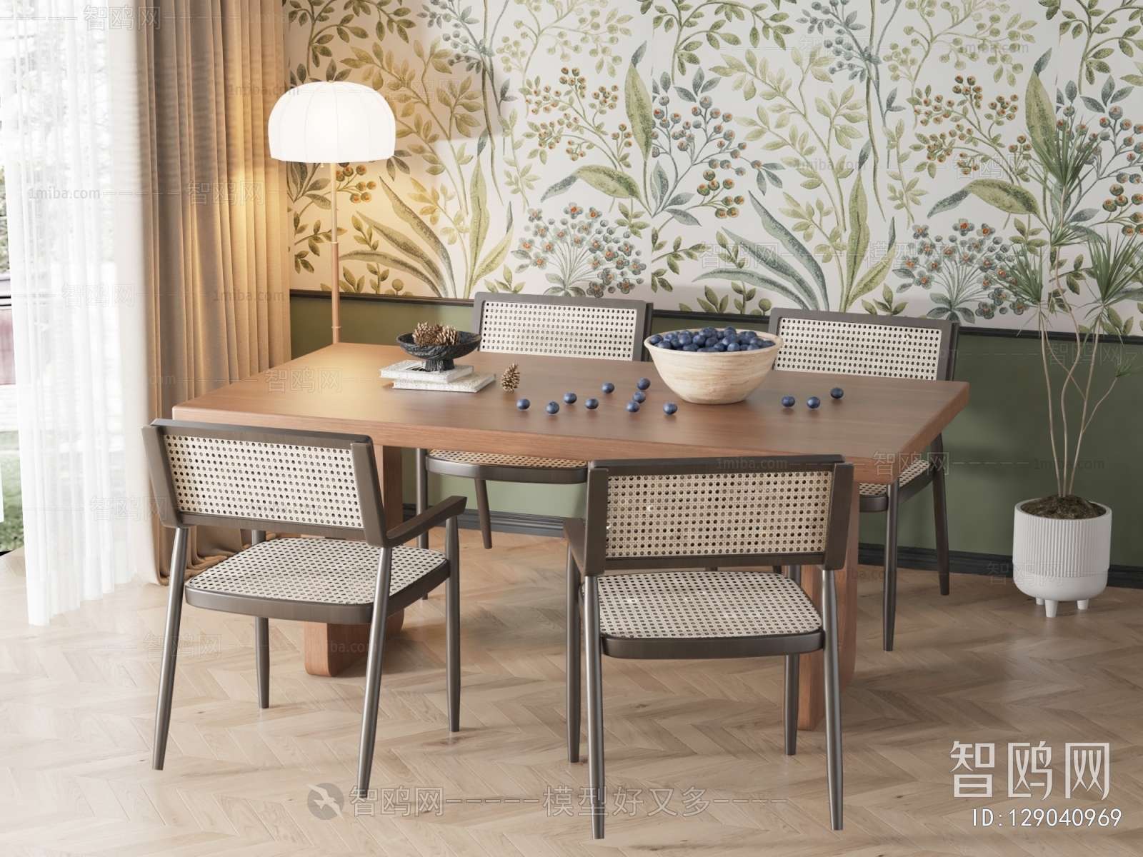 American Style Dining Table And Chairs