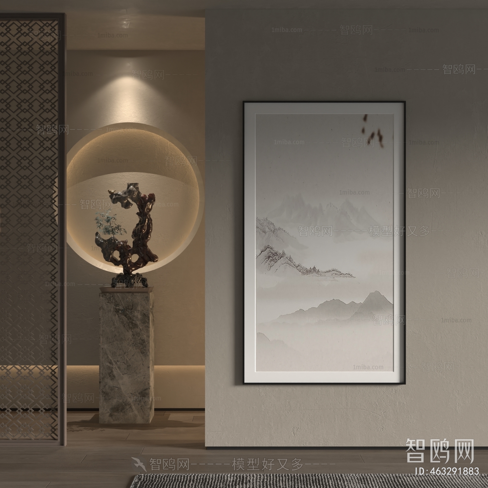 New Chinese Style Painting