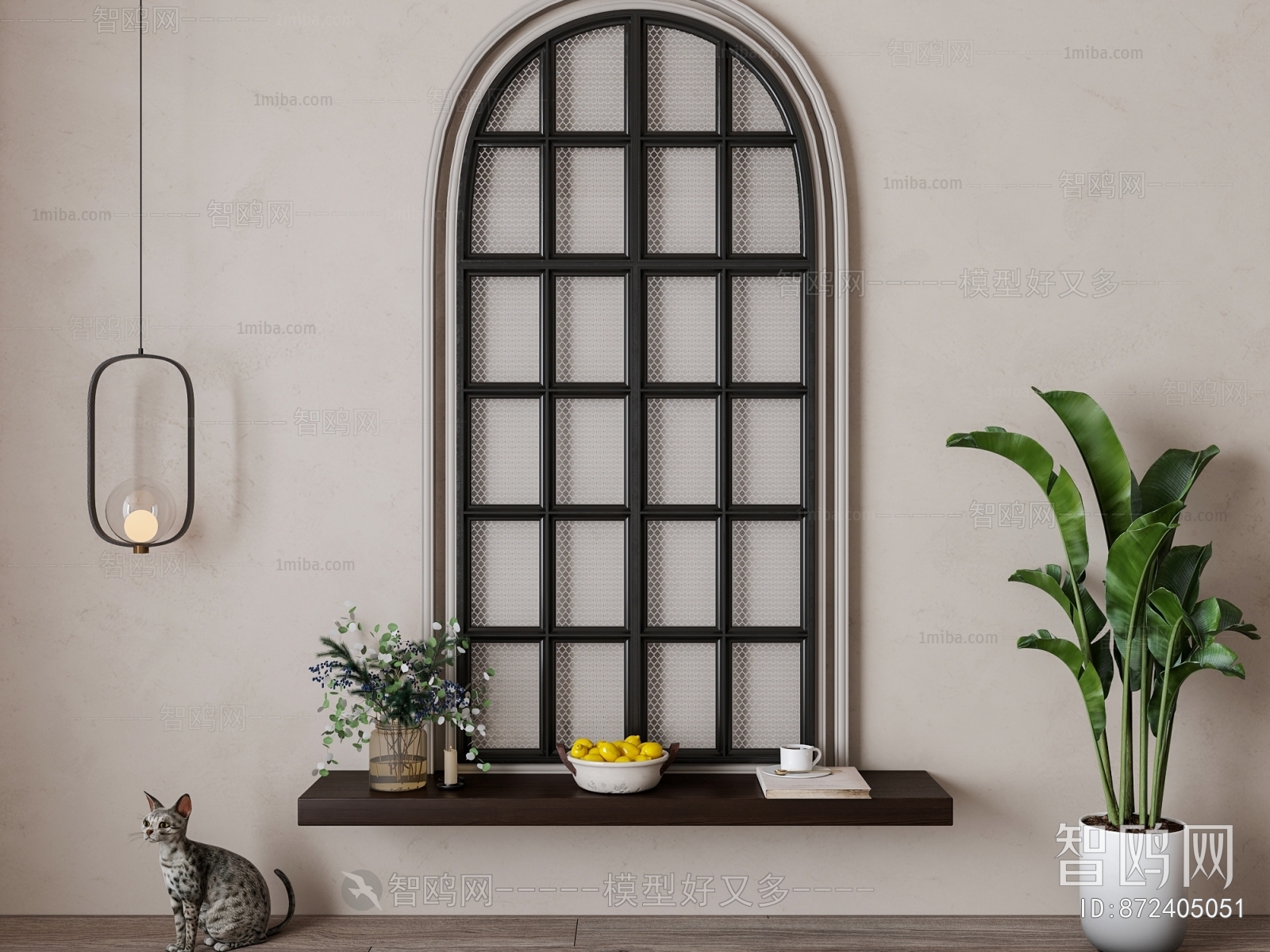 Simple European Style Window