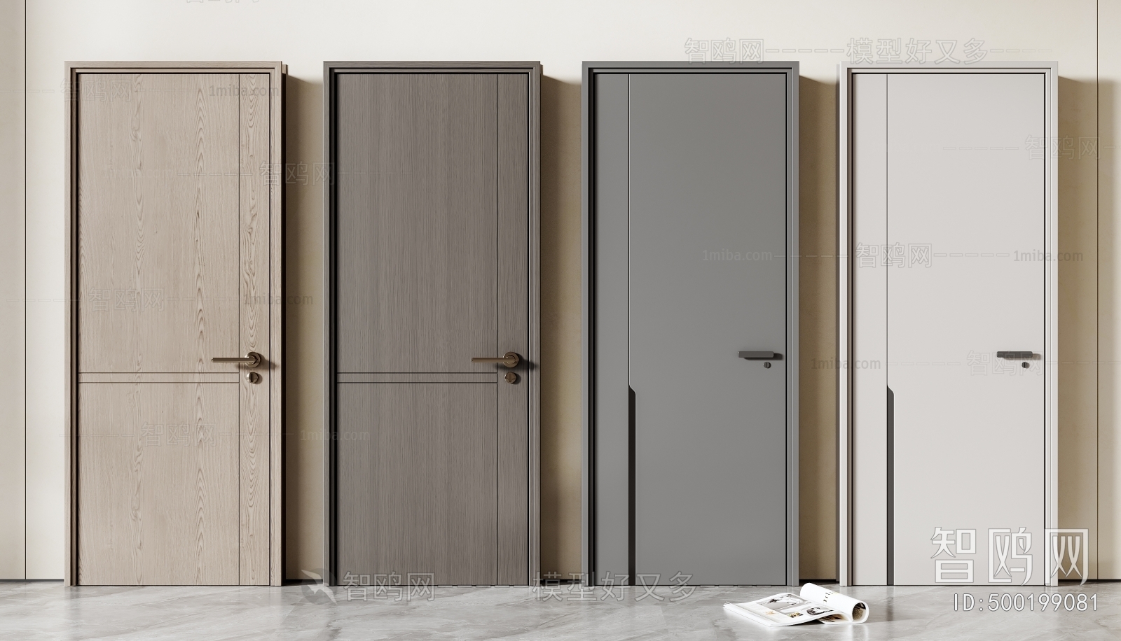 Modern Single Door