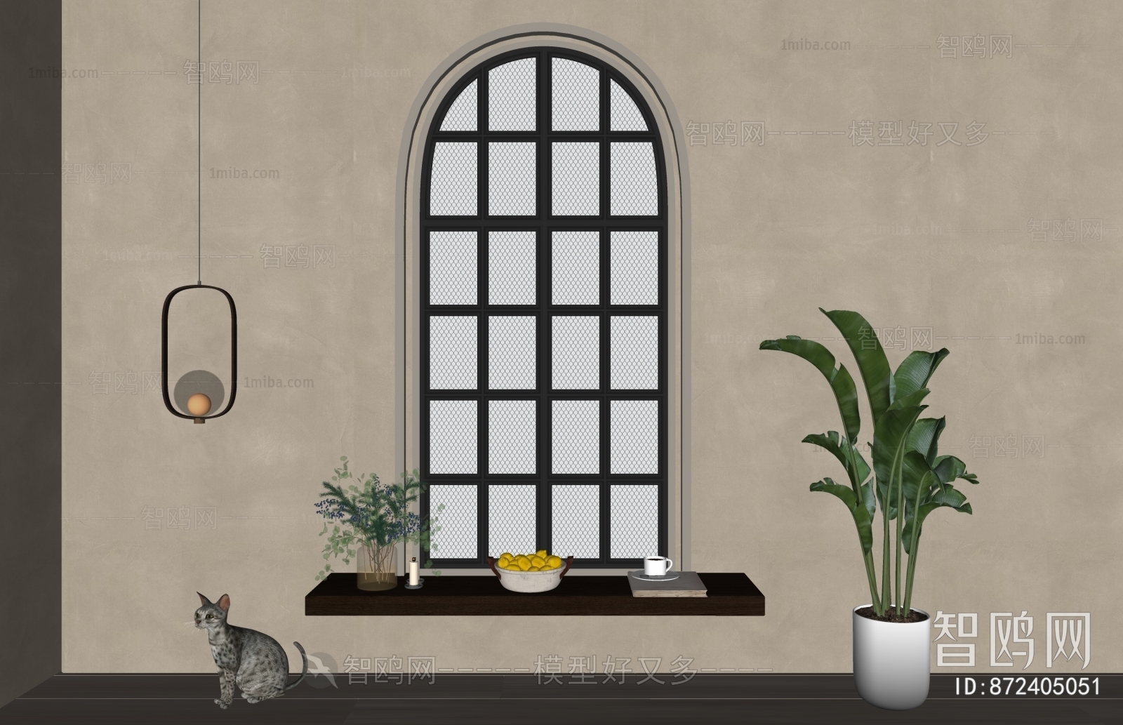 Simple European Style Window