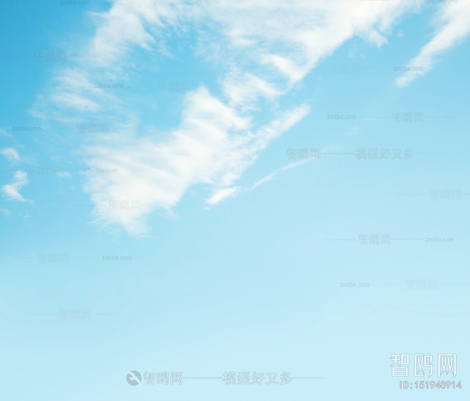 天空蓝天白云