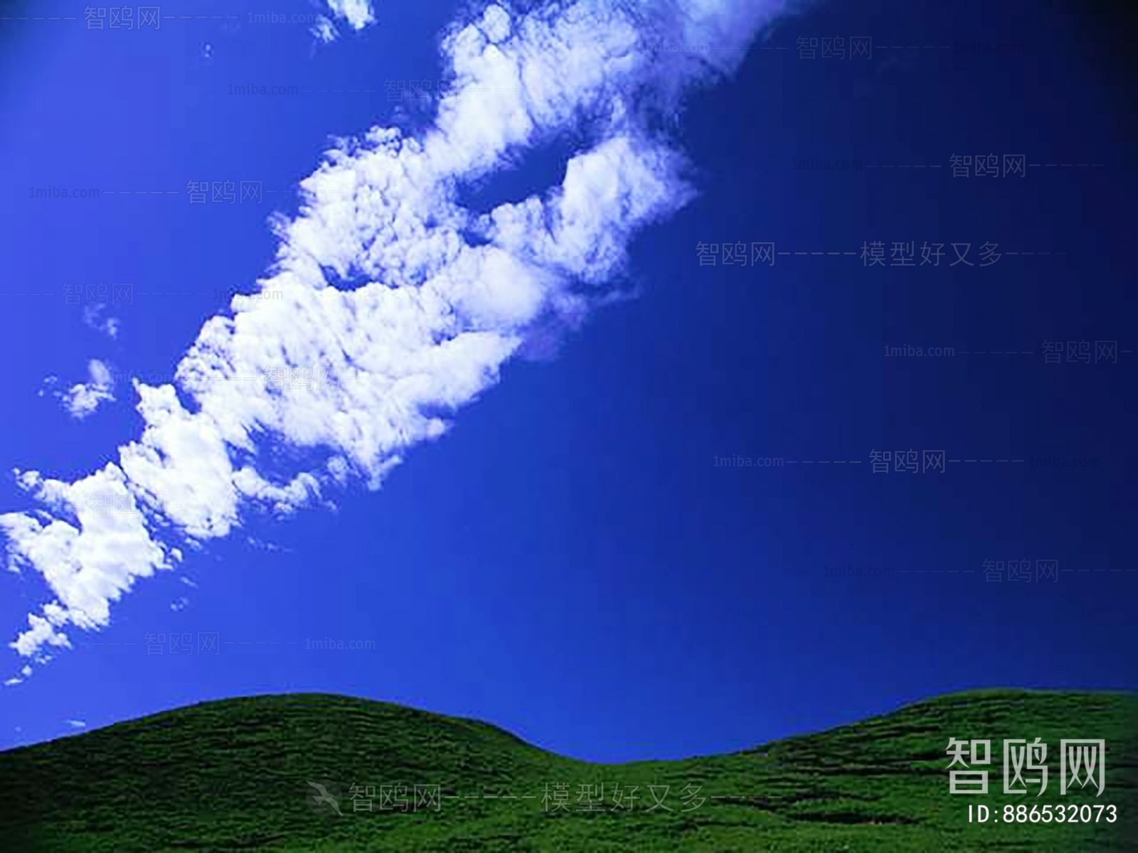 天空蓝天白云