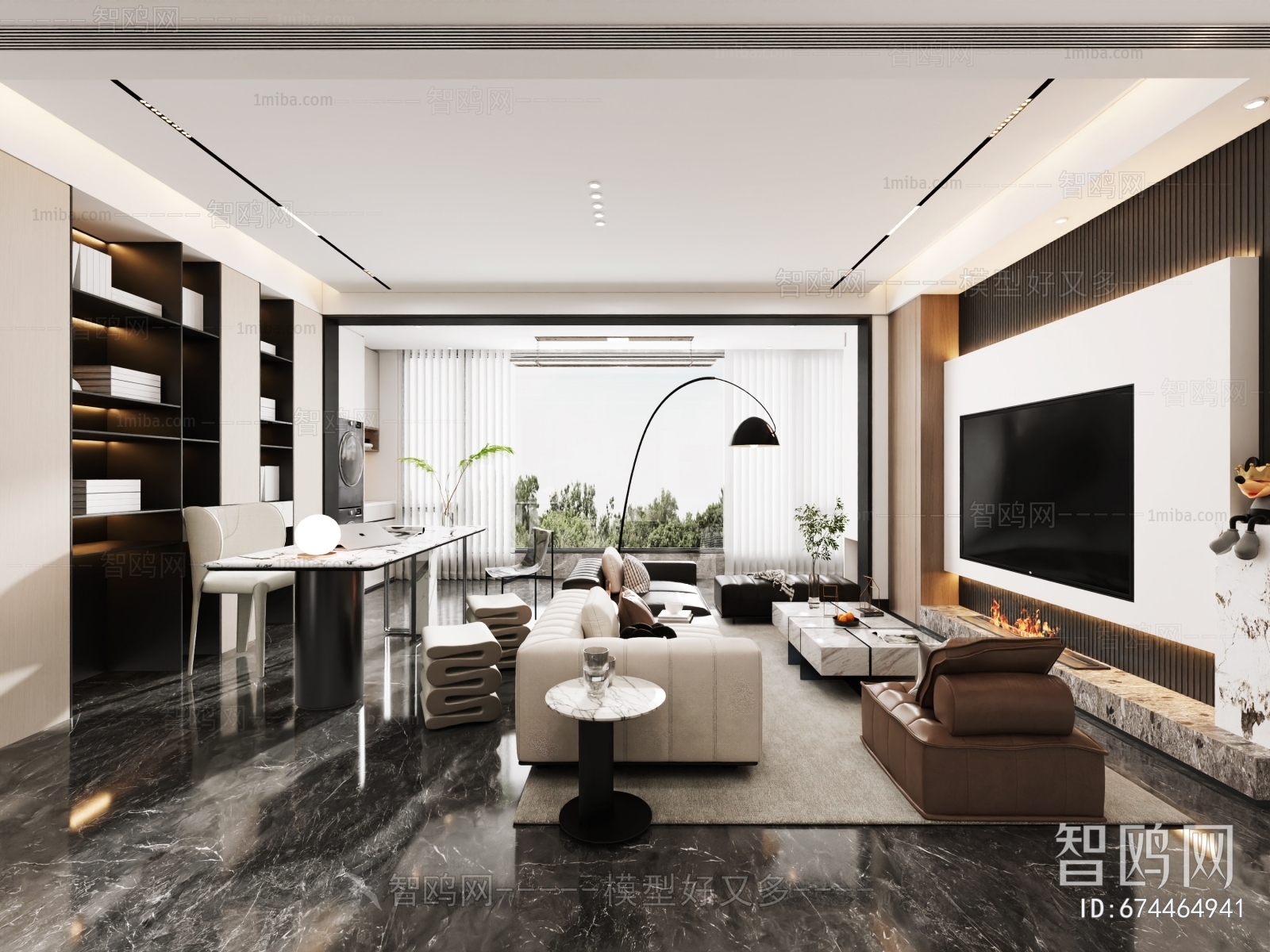 Modern A Living Room