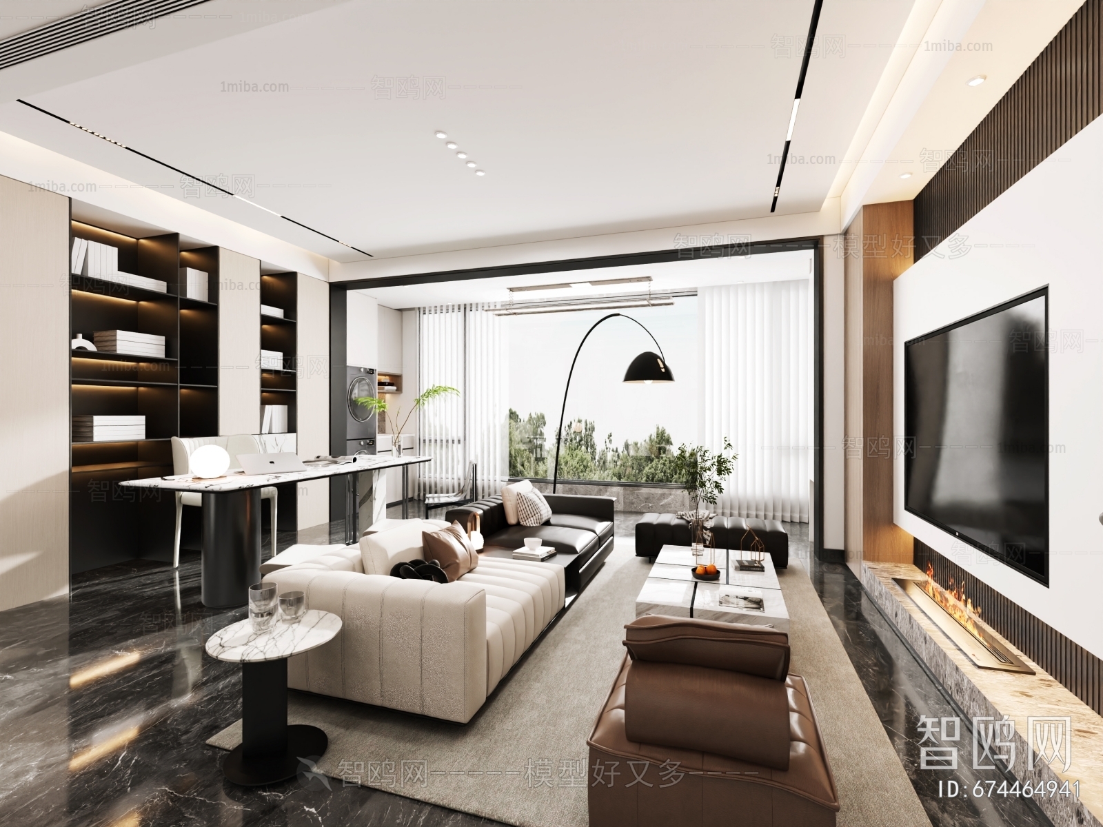 Modern A Living Room