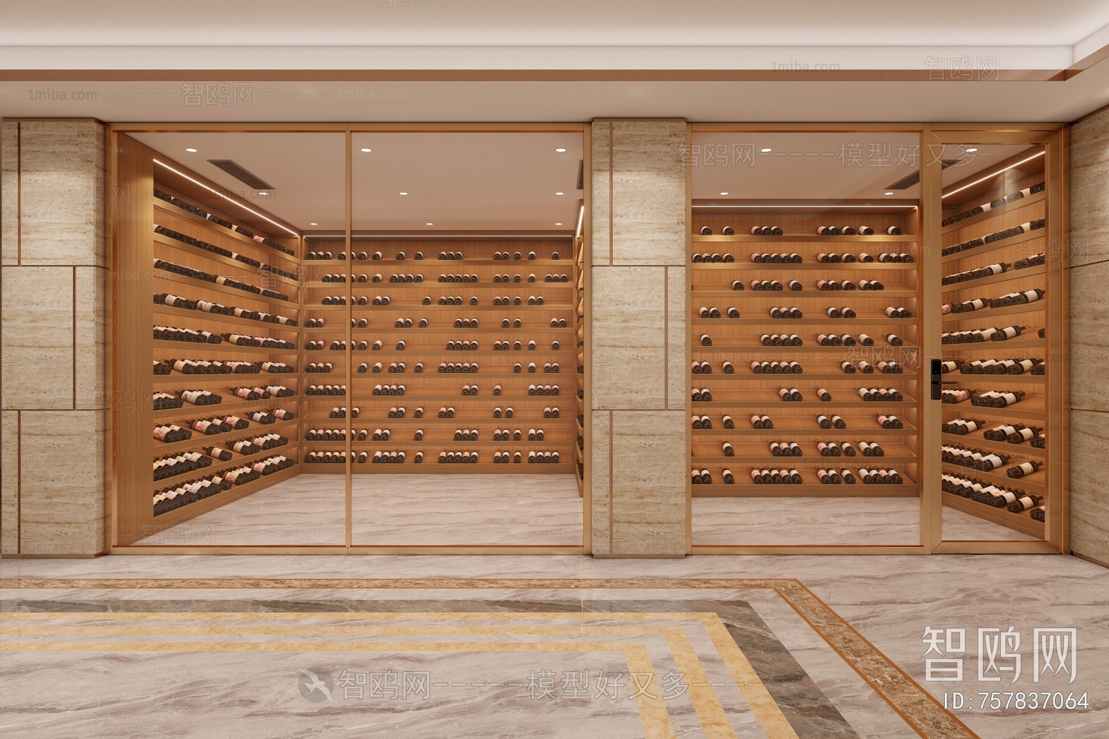 Modern Wine Cellar/Wine Tasting Room