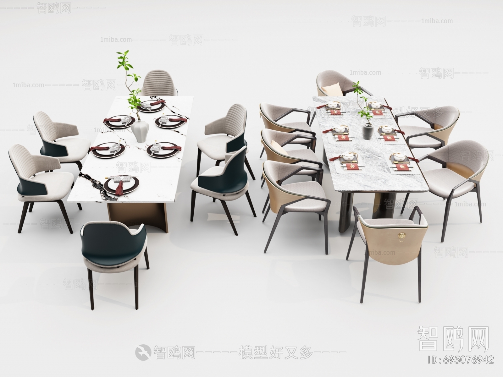 New Chinese Style Dining Table And Chairs