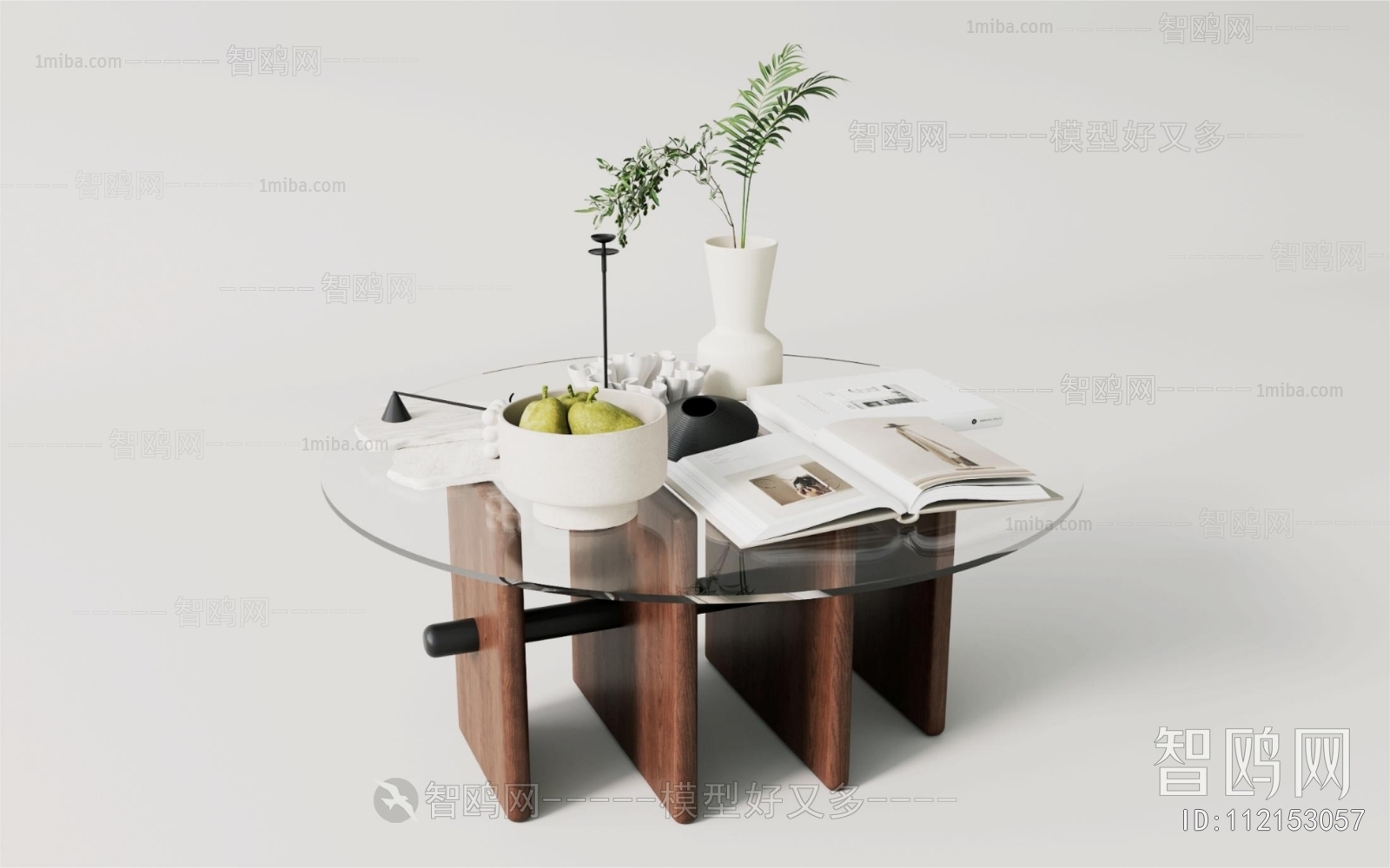 Modern Wabi-sabi Style Coffee Table