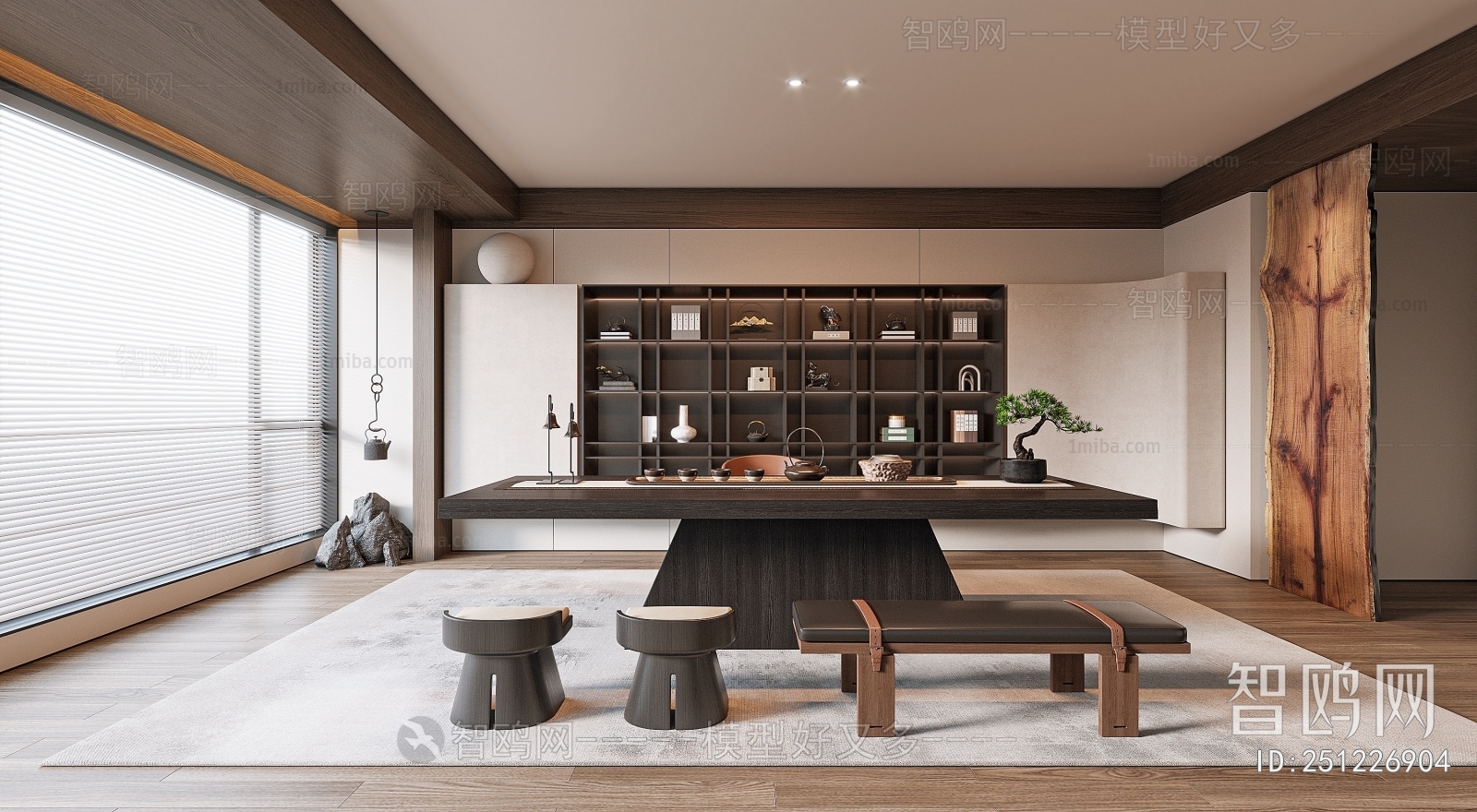 Modern New Chinese Style Tea House