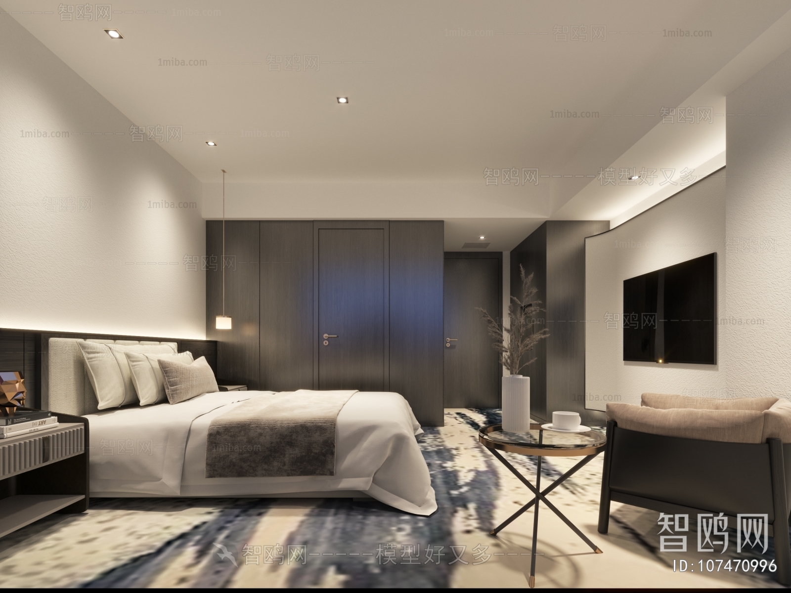 Modern Guest Room