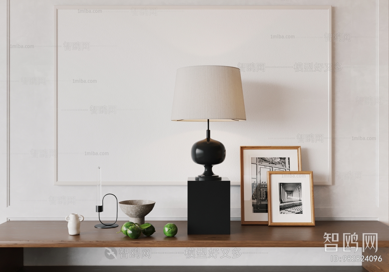 Modern Wabi-sabi Style Table Lamp