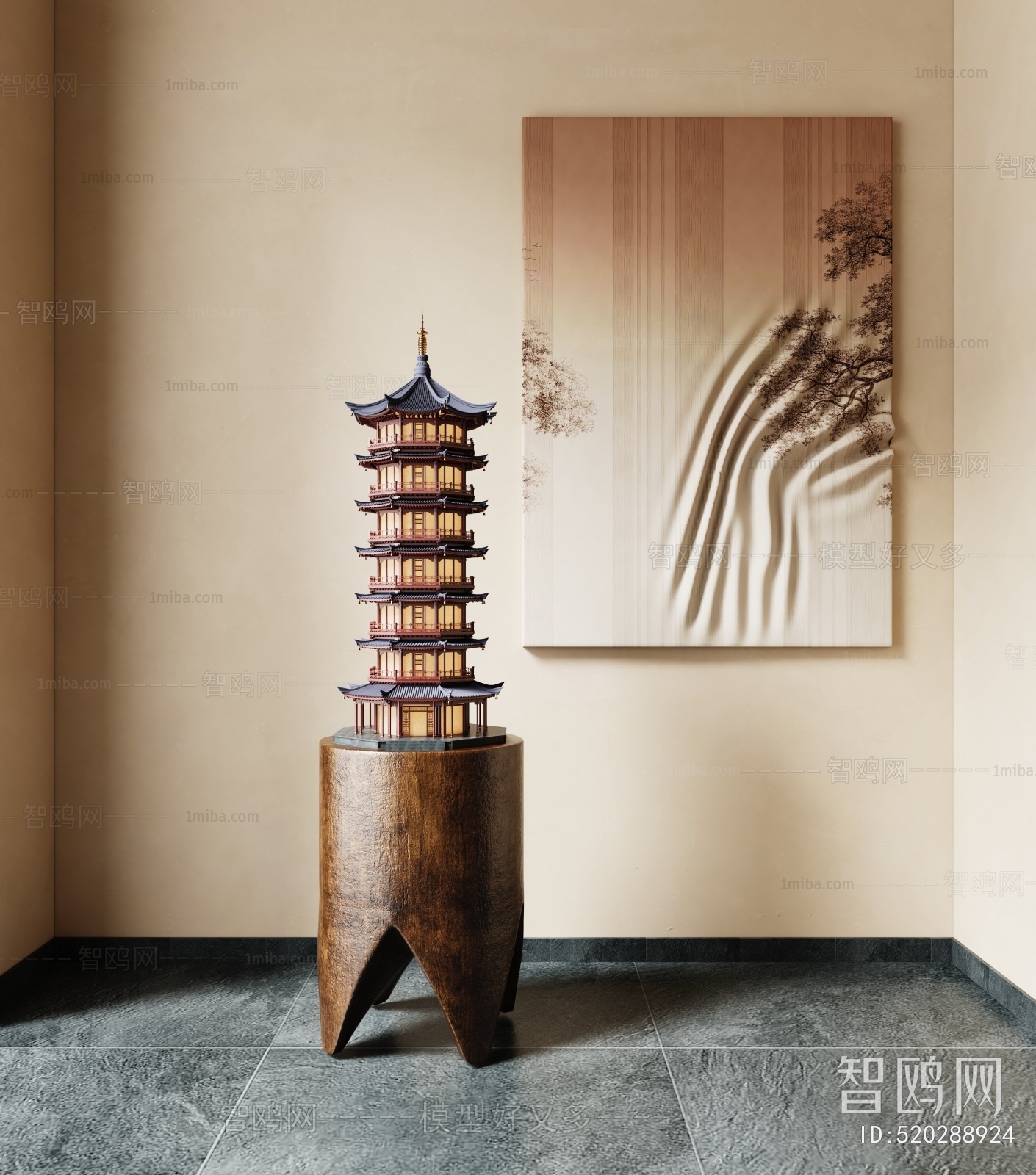 Chinese Style New Chinese Style Floor Lamp