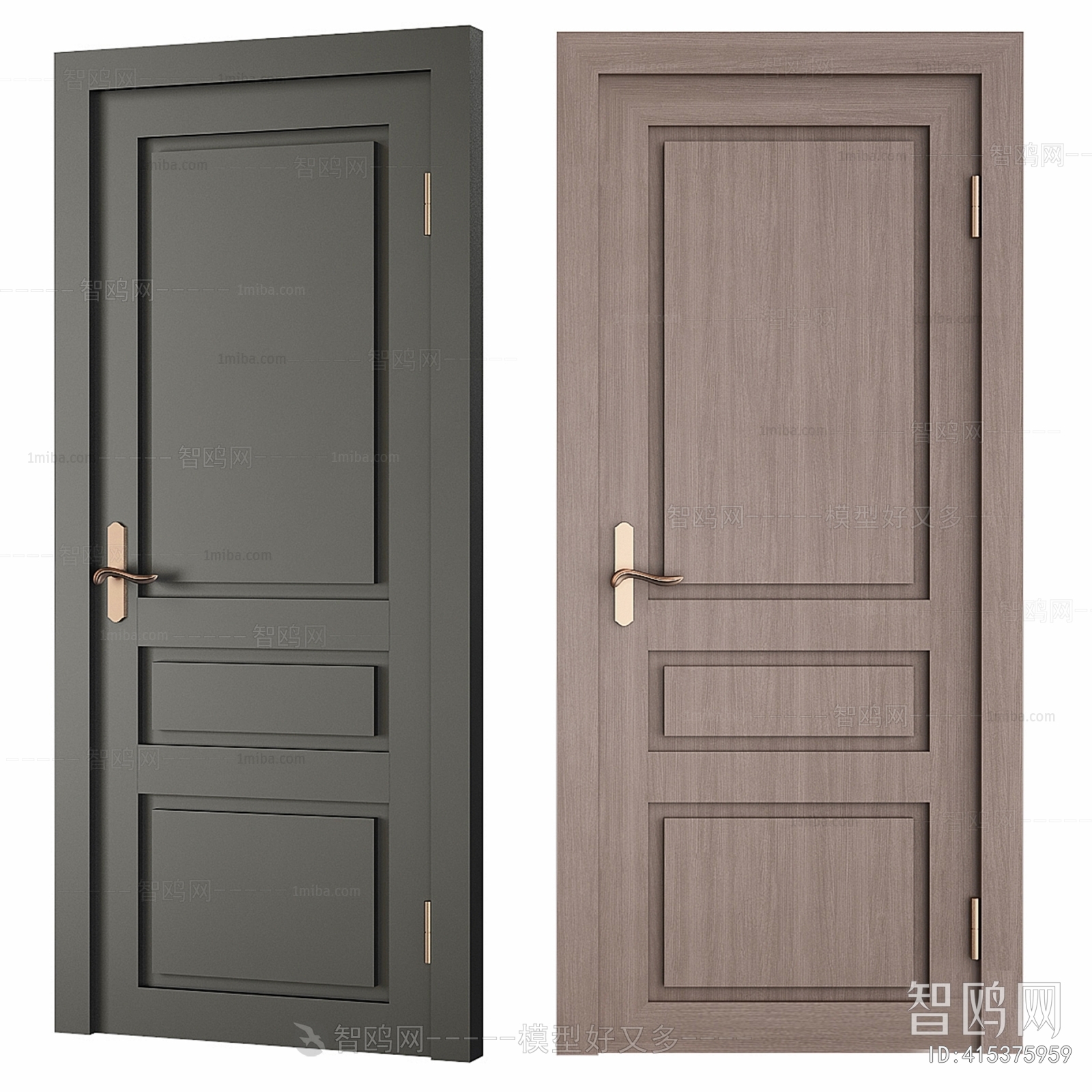 Modern Single Door