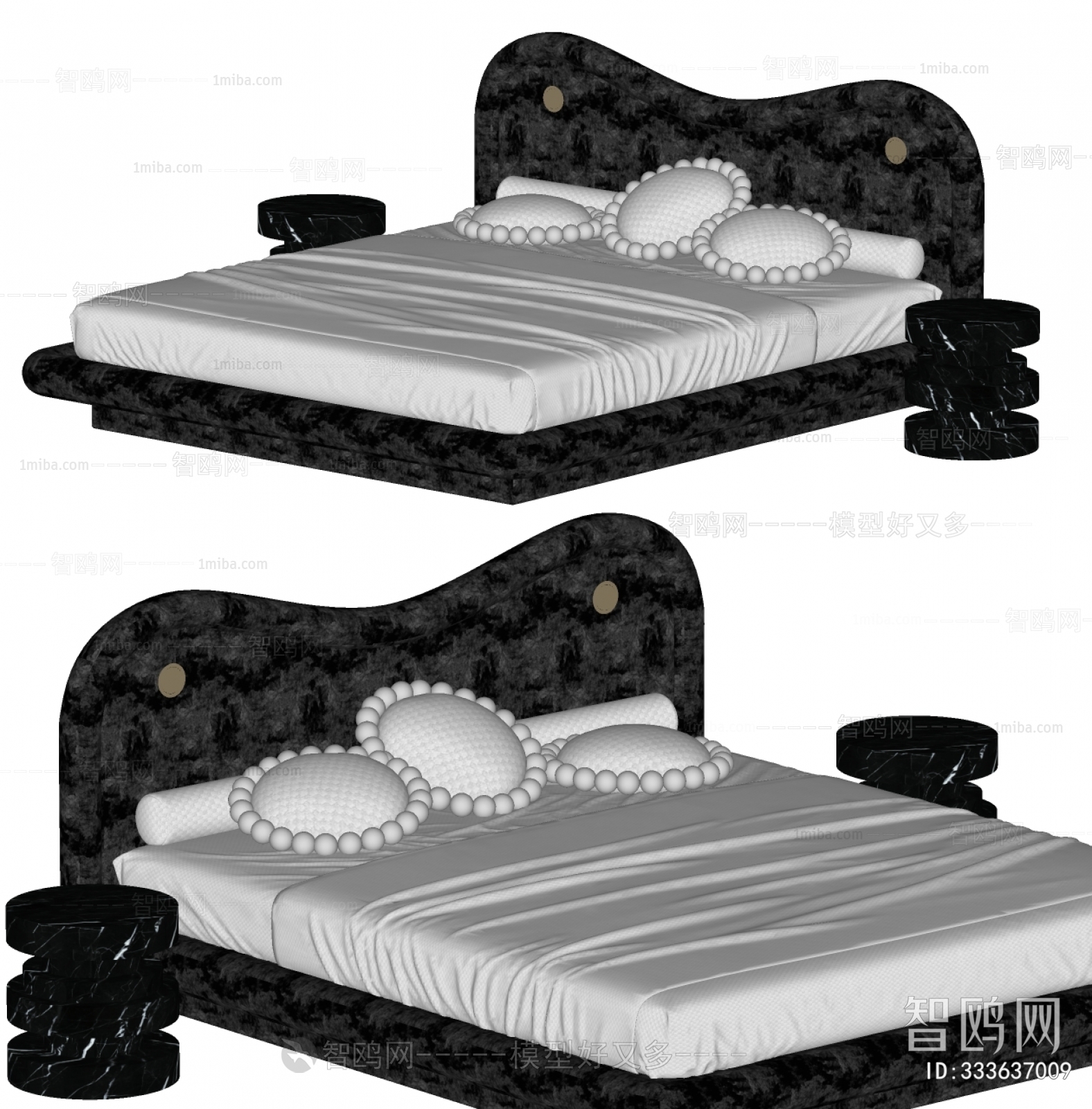 French Style Double Bed