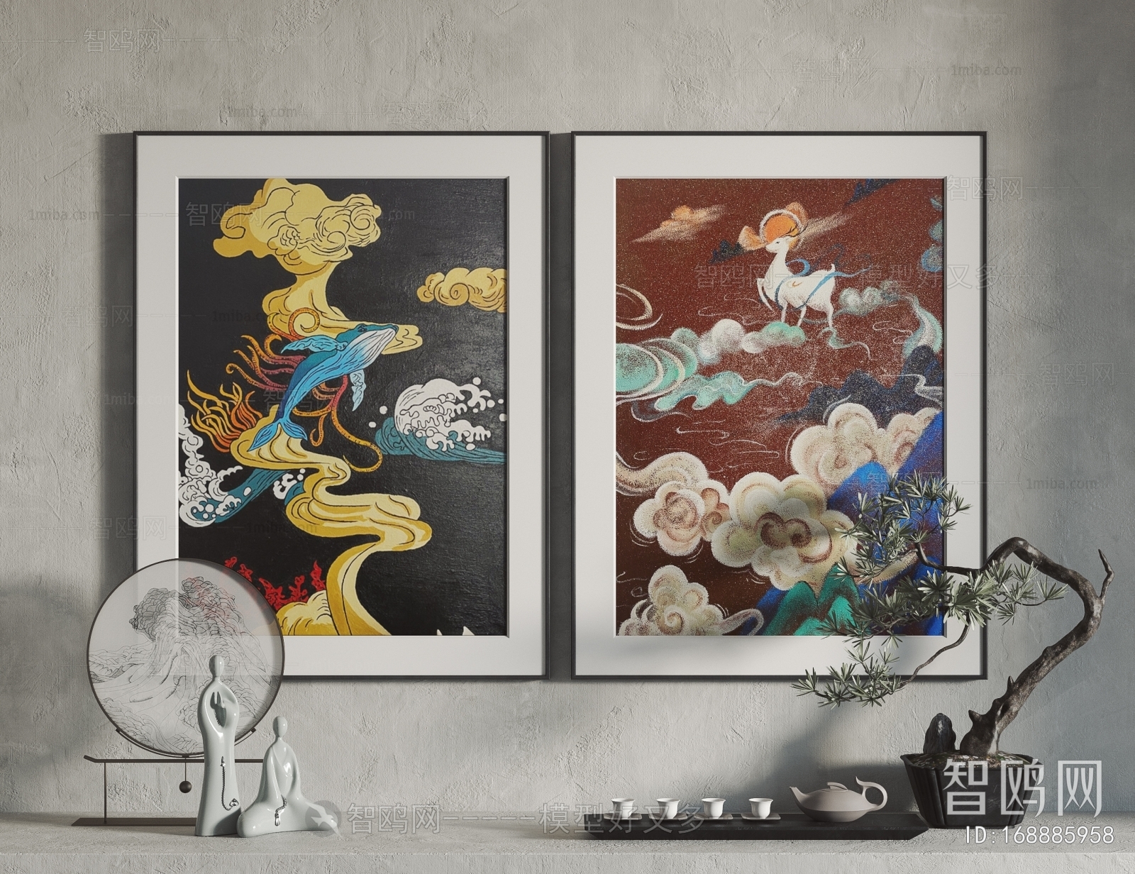 New Chinese Style Painting