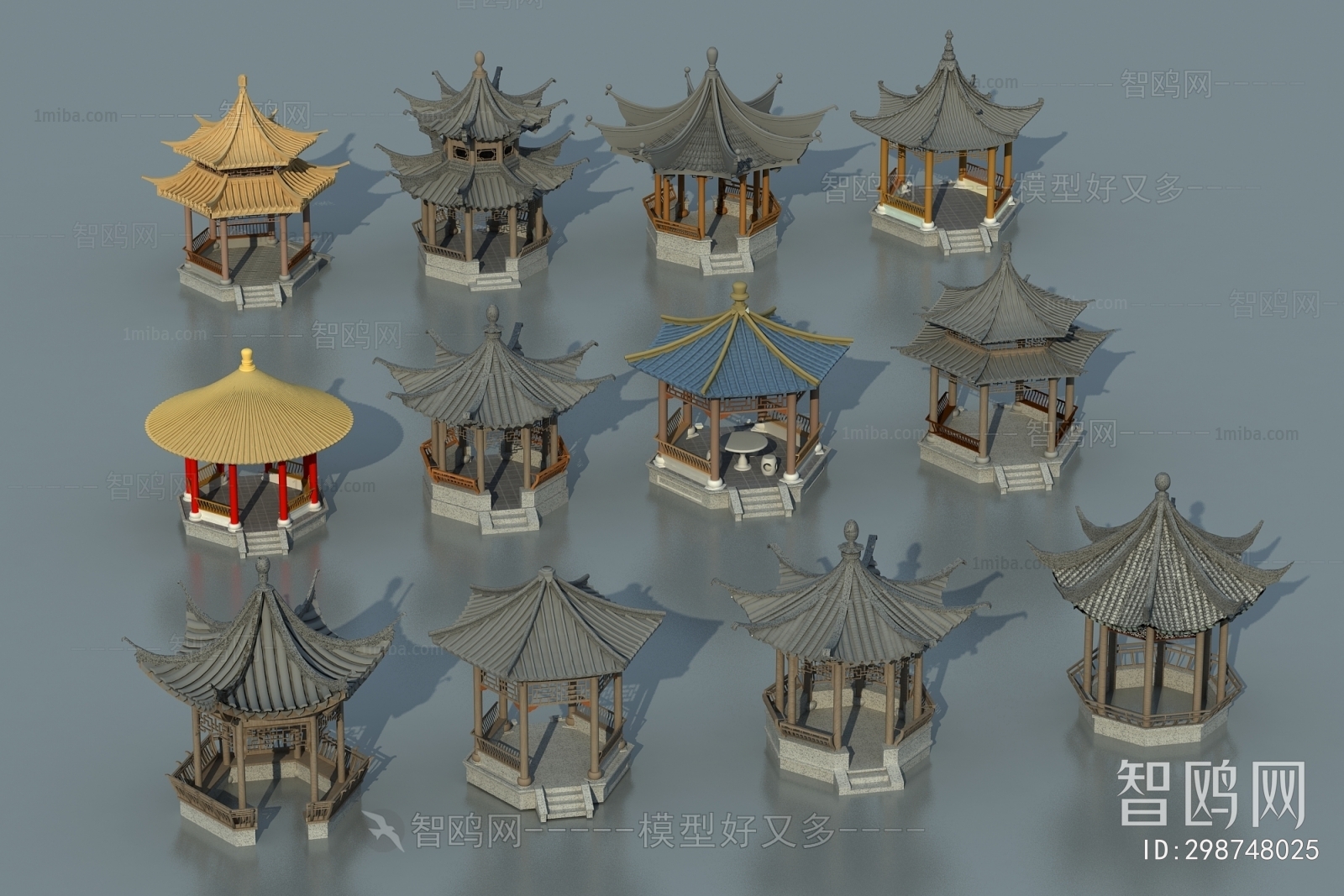 New Chinese Style Chinese Style Pavilion