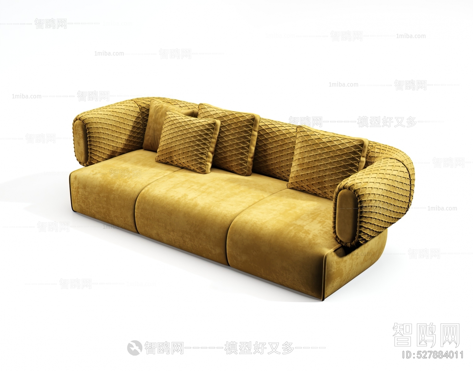 Modern Three-seat Sofa