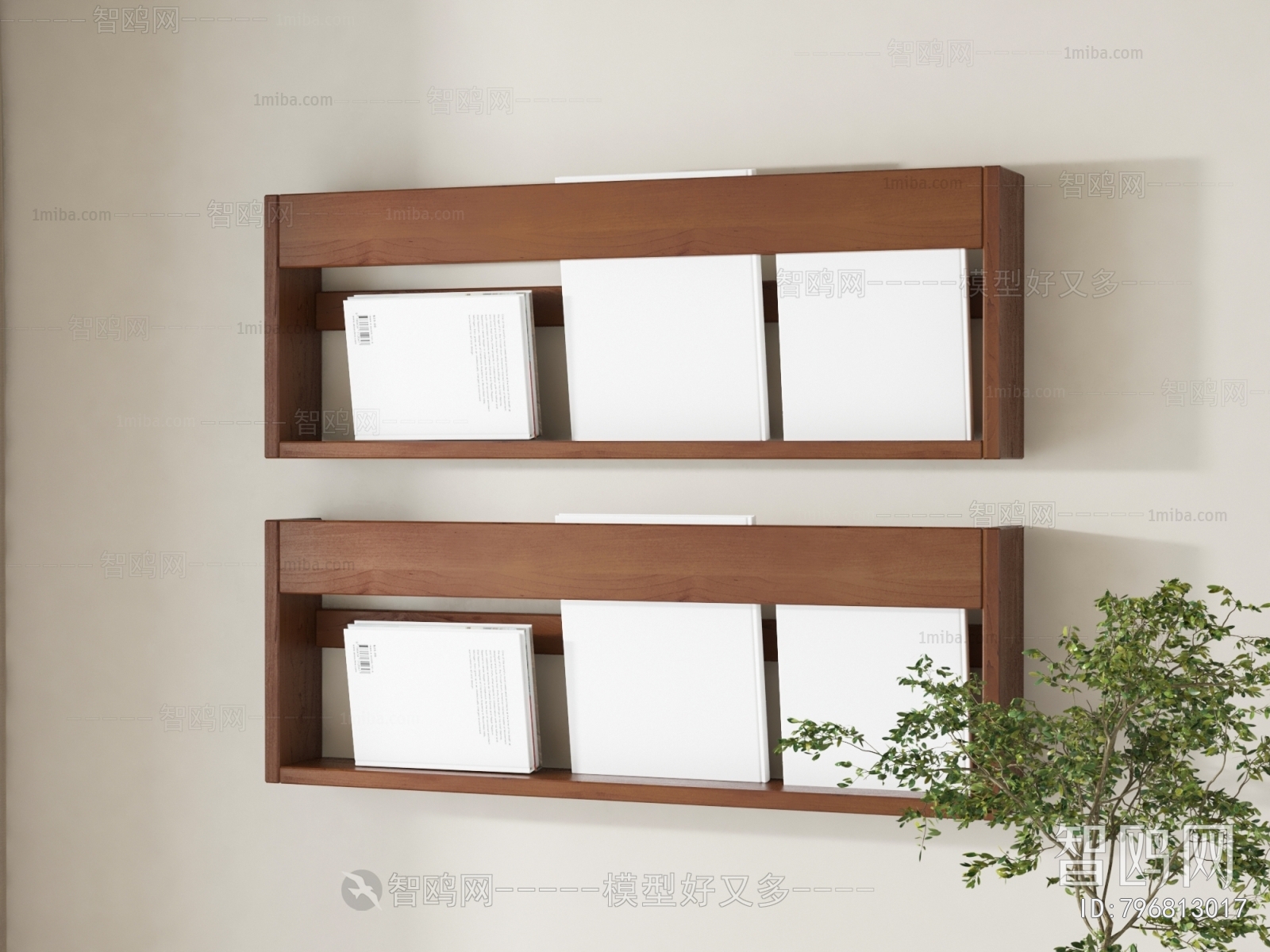 New Chinese Style Bookshelf