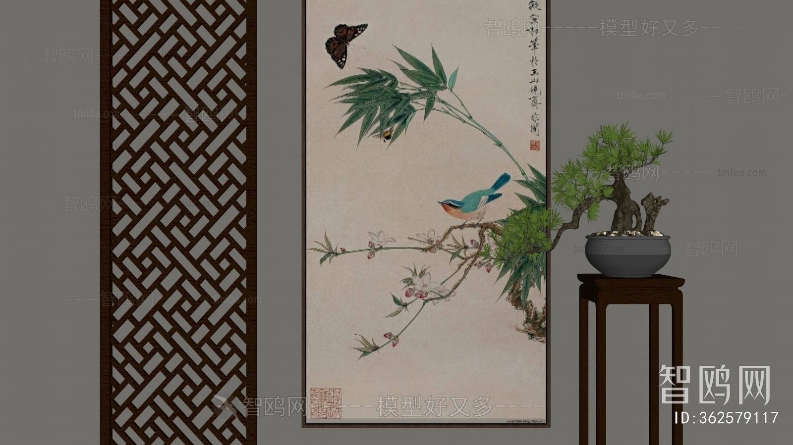 New Chinese Style Painting