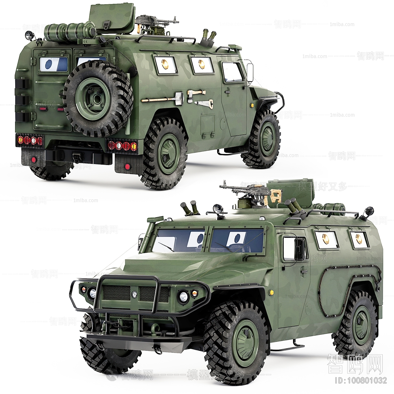 现代军用汽车 装甲车