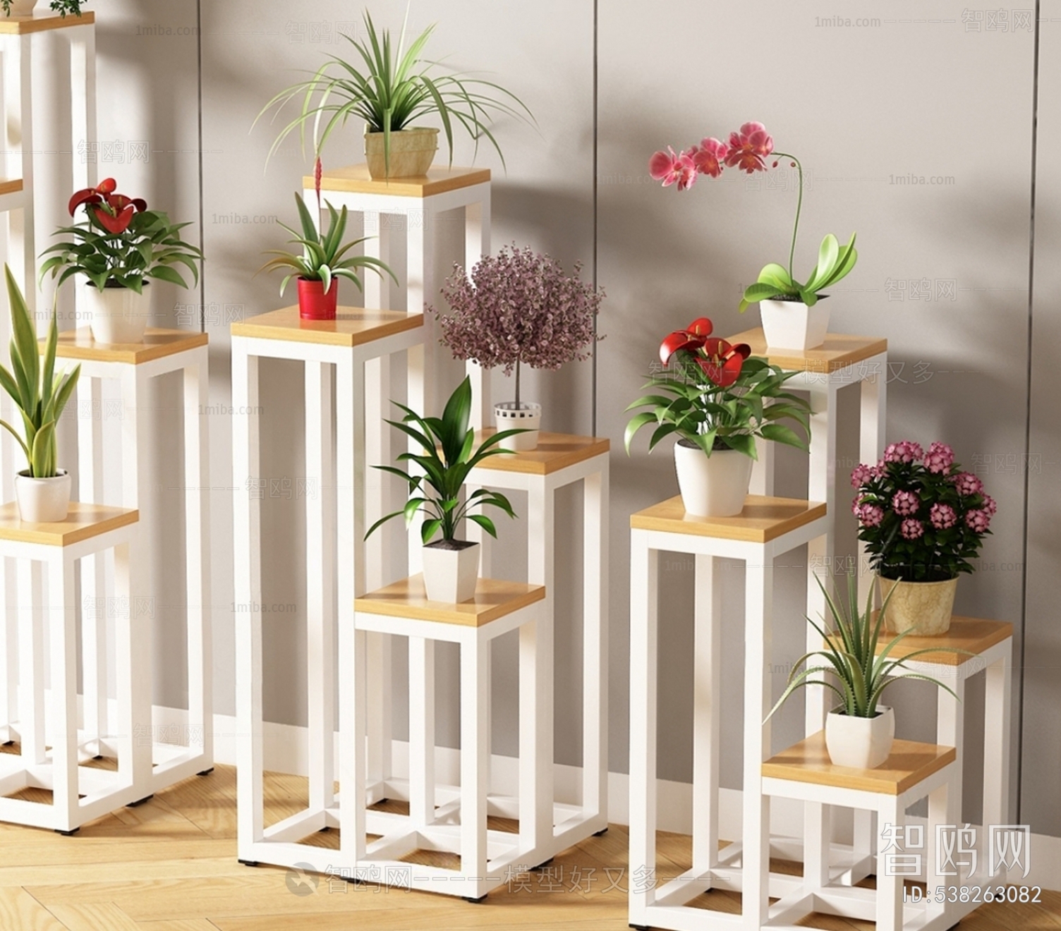 Modern Flower Shelf