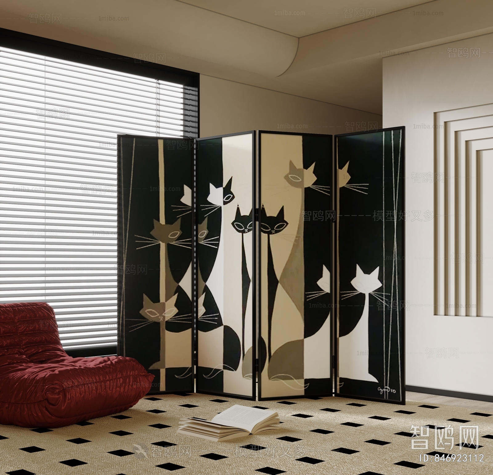 Retro Style Partition