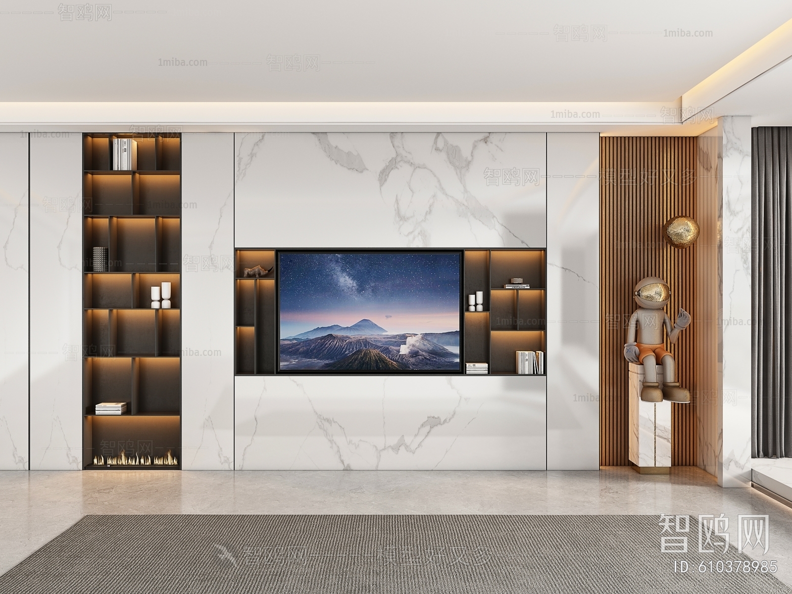 Modern TV Wall