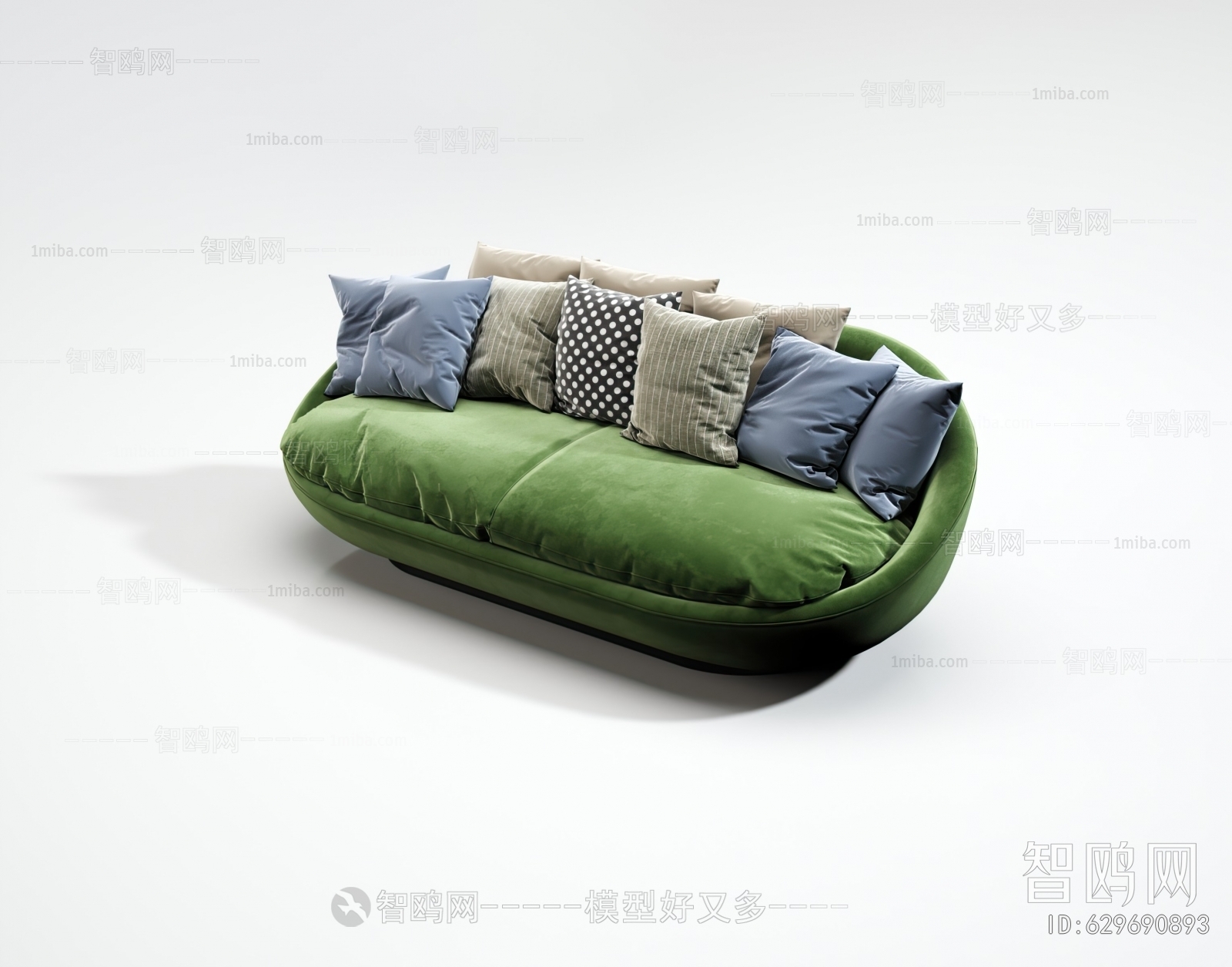 Modern Multi Person Sofa