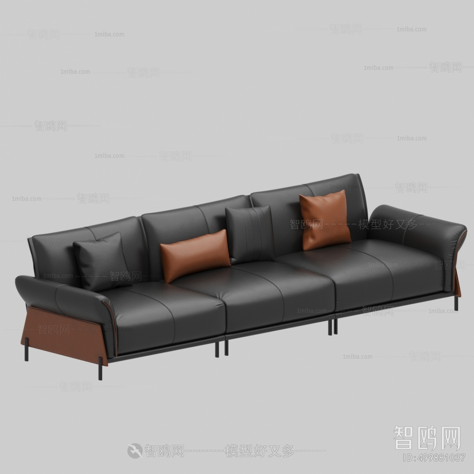 Modern Three-seat Sofa