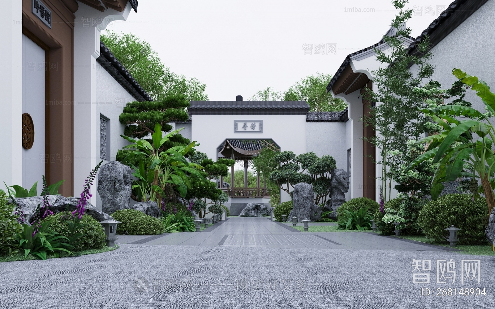 Chinese Style Courtyard/landscape