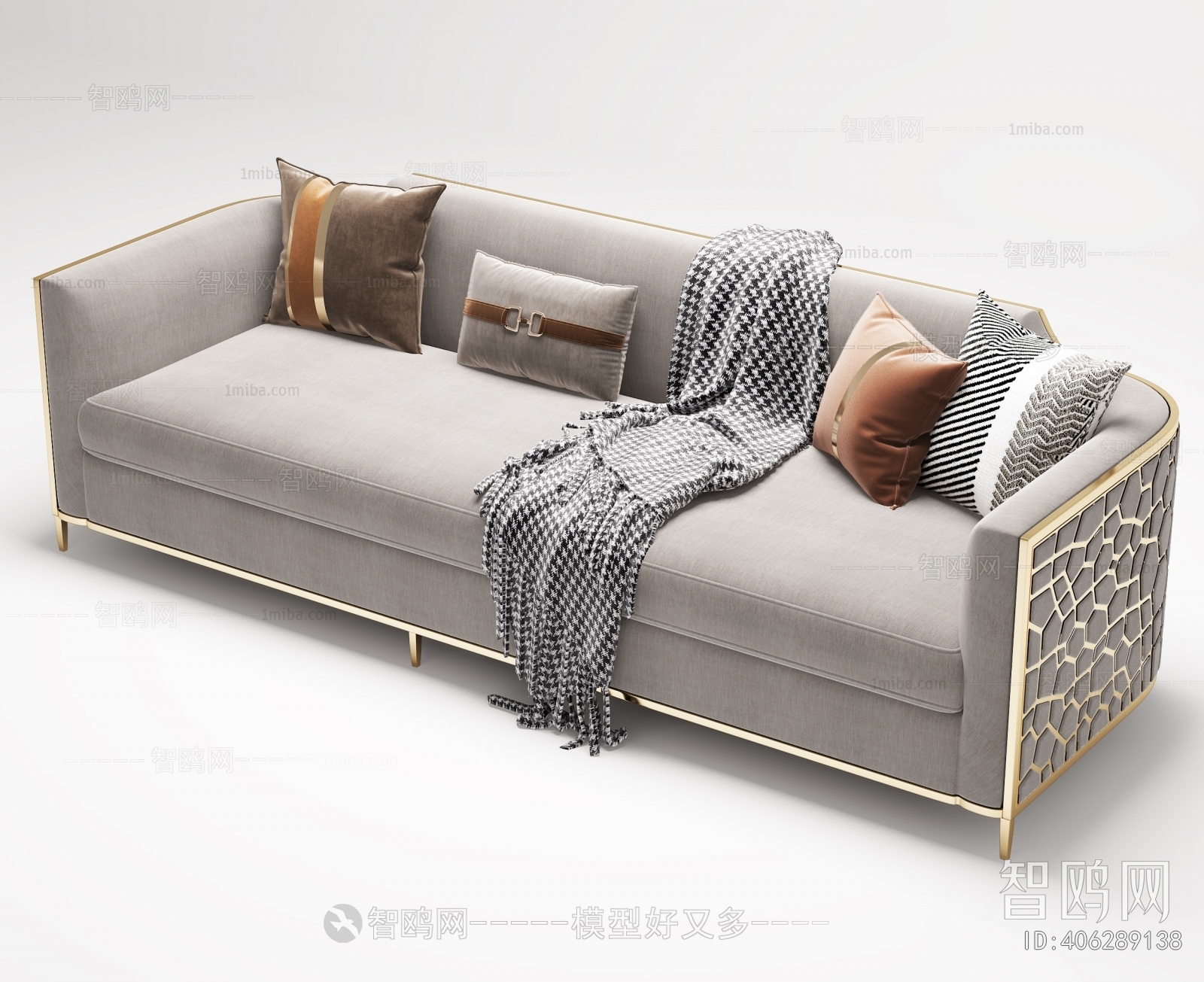 Modern Three-seat Sofa