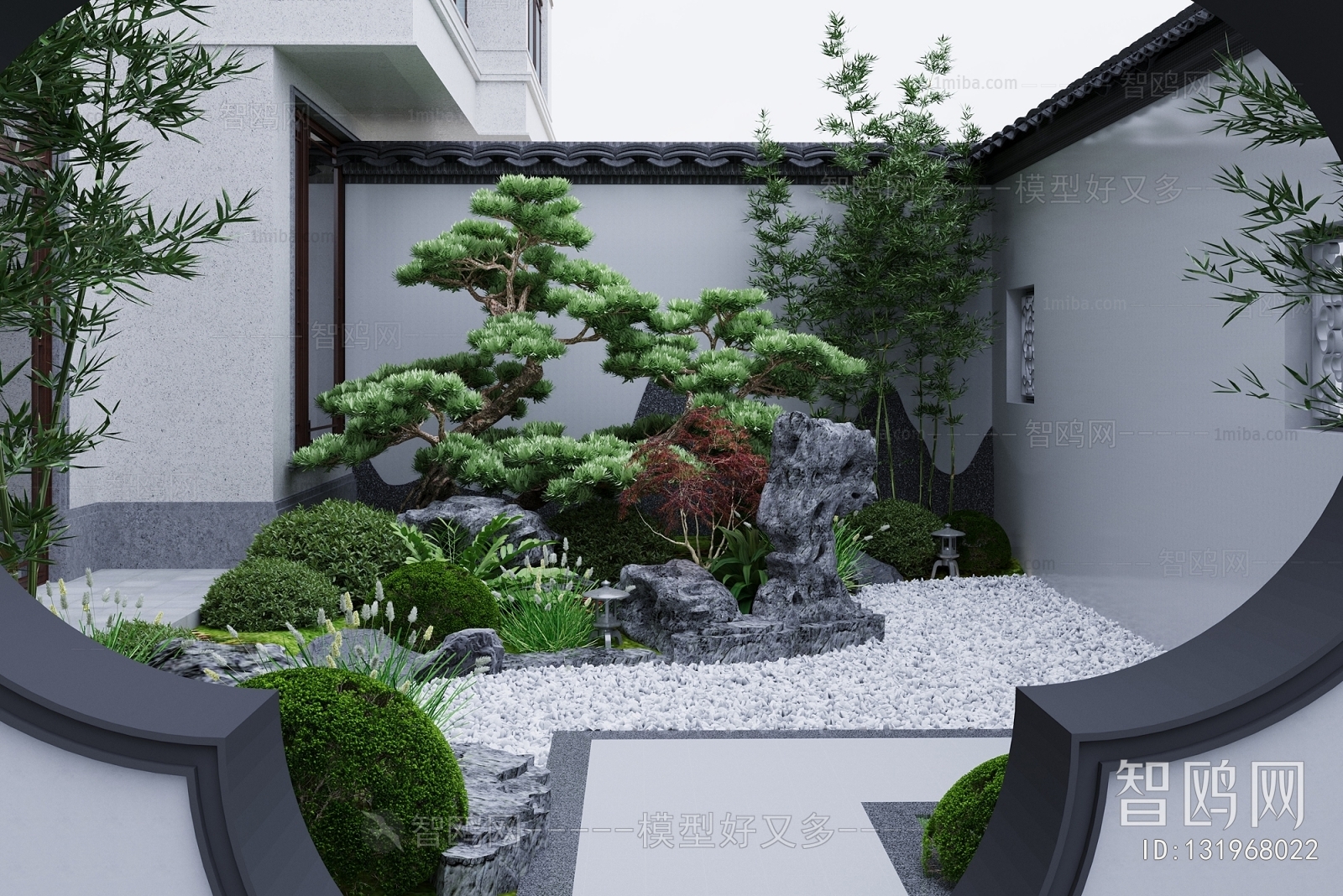 Chinese Style Courtyard/landscape