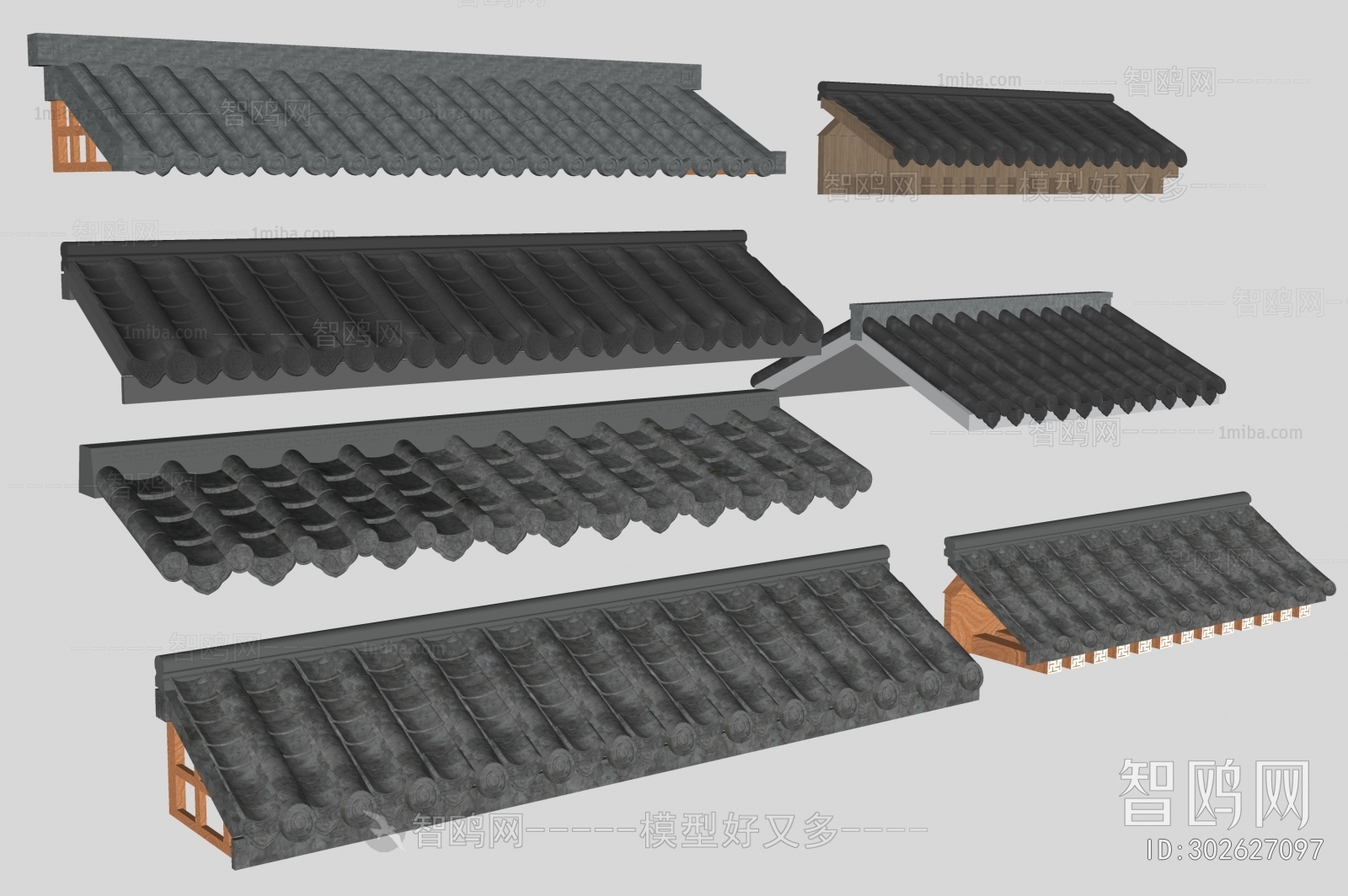 Chinese Style Building Component