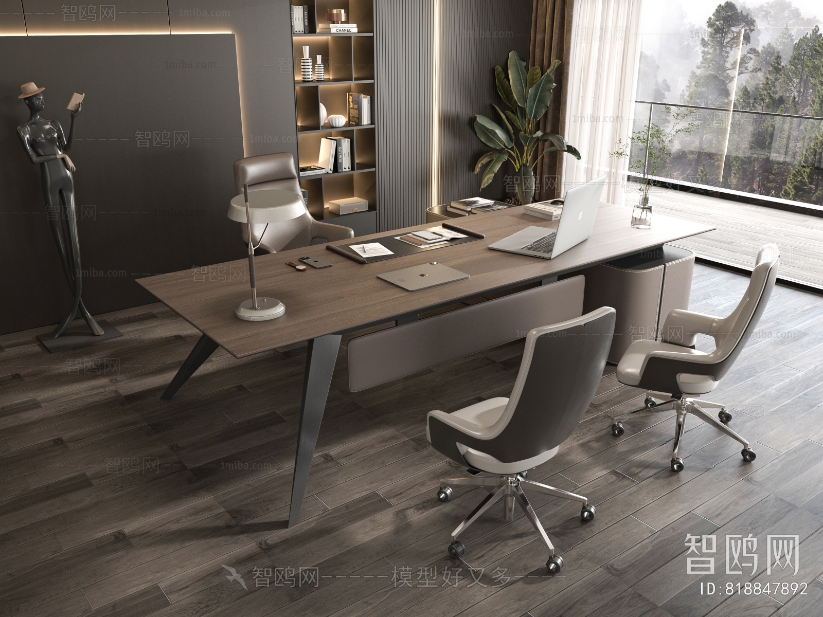 Modern Office Desk And Chair