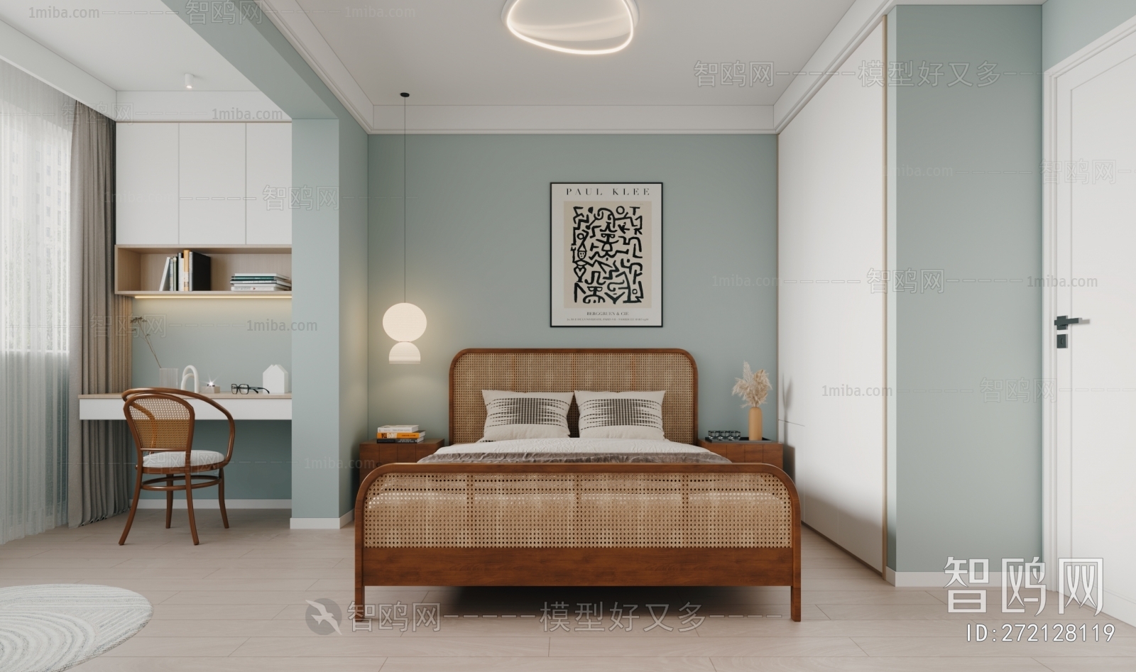 Modern Nordic Style Bedroom