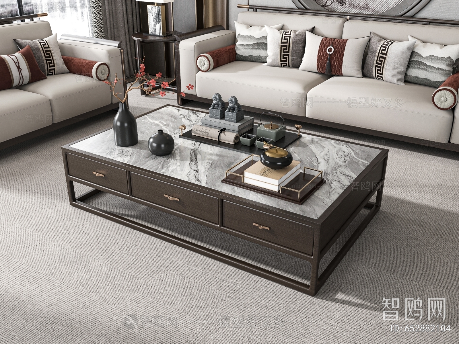 New Chinese Style Coffee Table