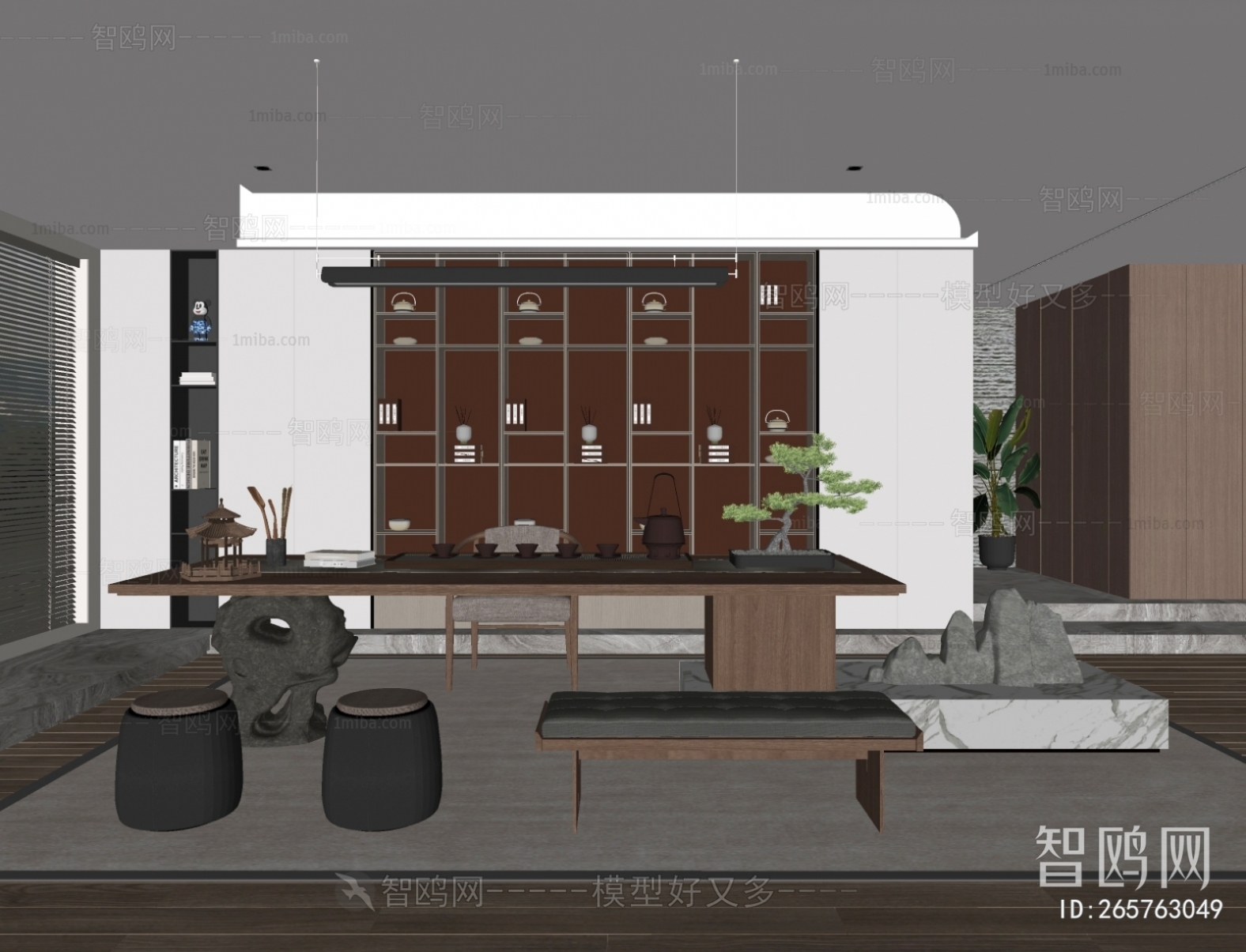 Modern New Chinese Style Tea House