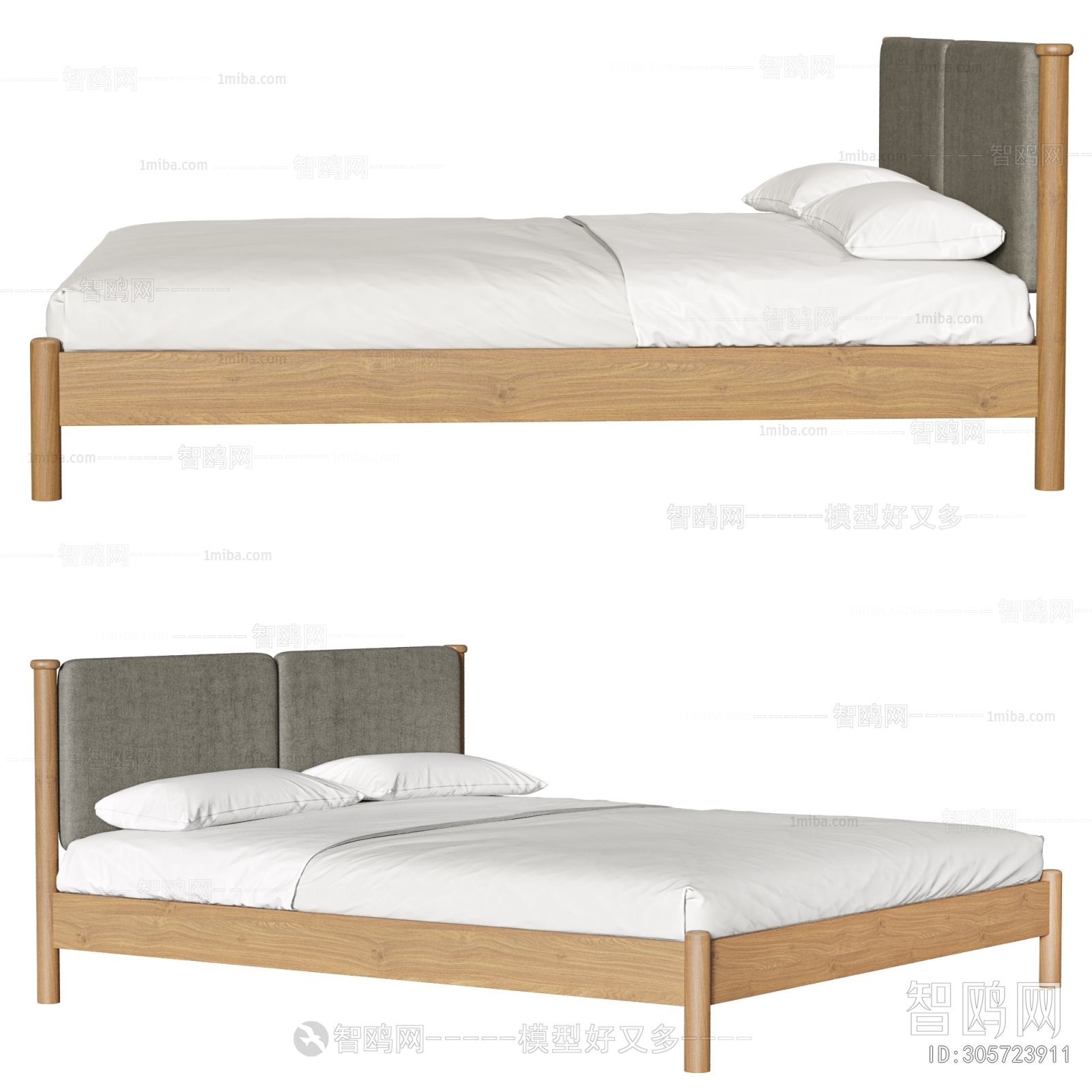 Modern Double Bed