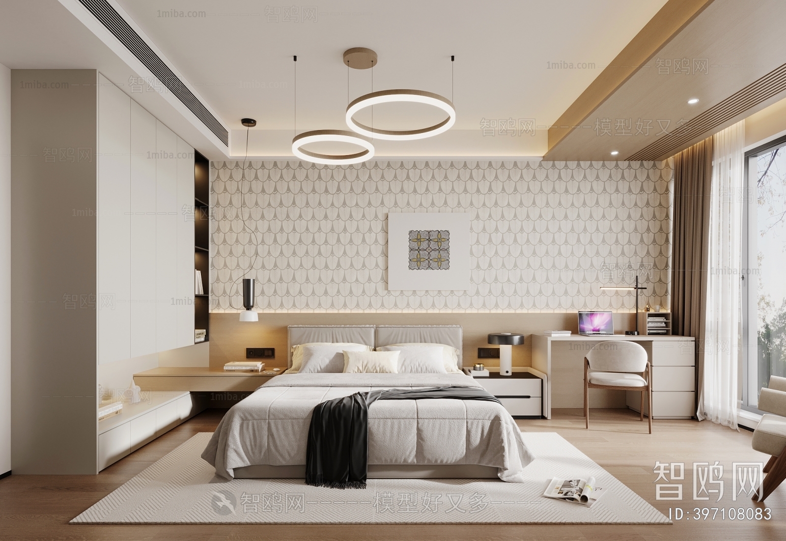 Modern Japanese Style Bedroom