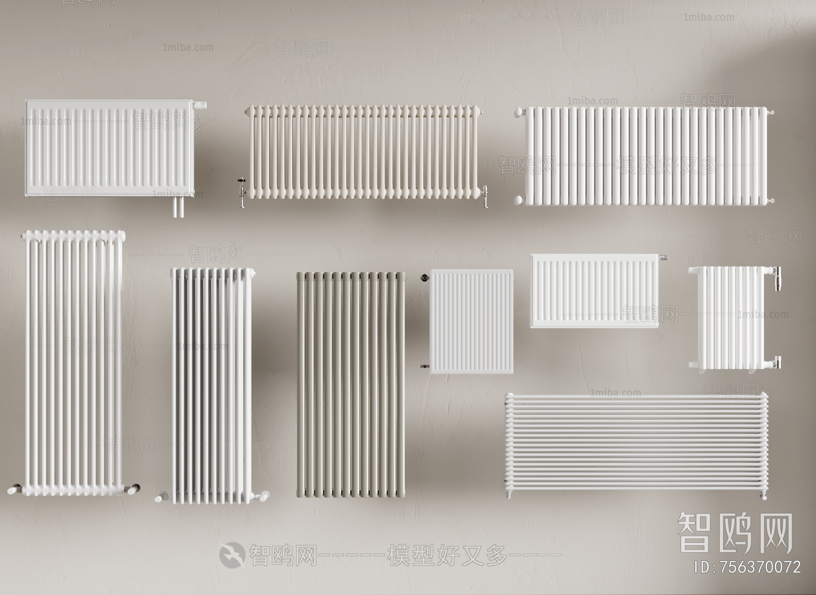 现代暖气片 取暖器