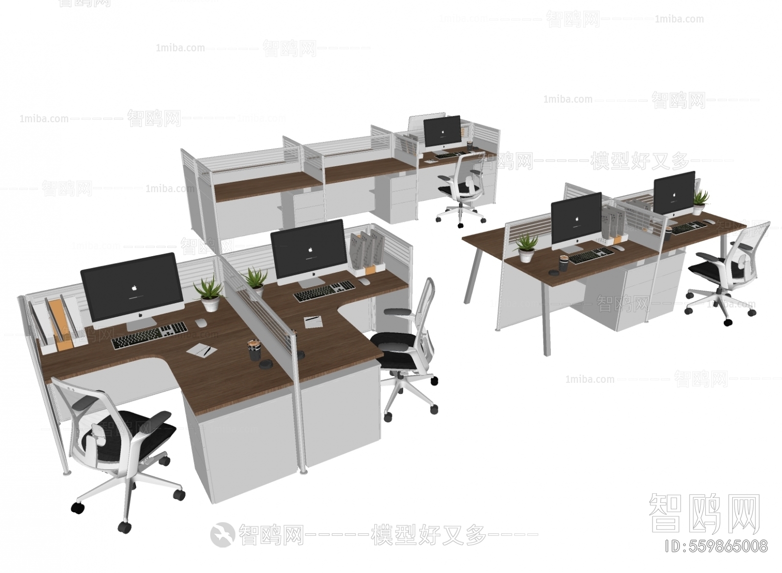 Modern Office Desk And Chair