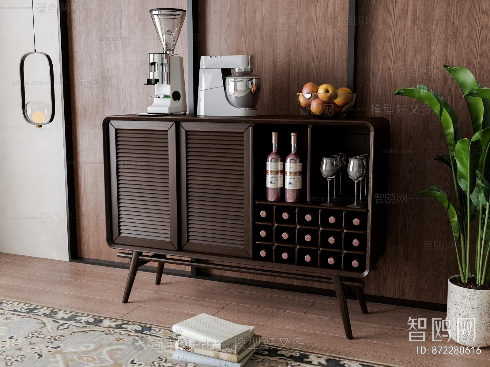 American Style Retro Style Sideboard