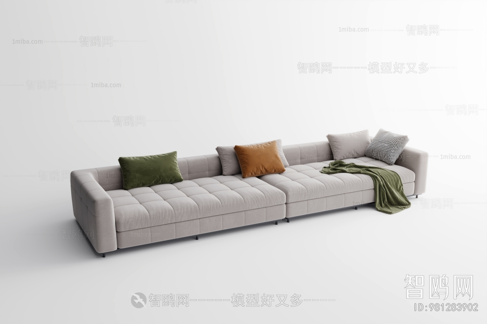 Modern Multi Person Sofa