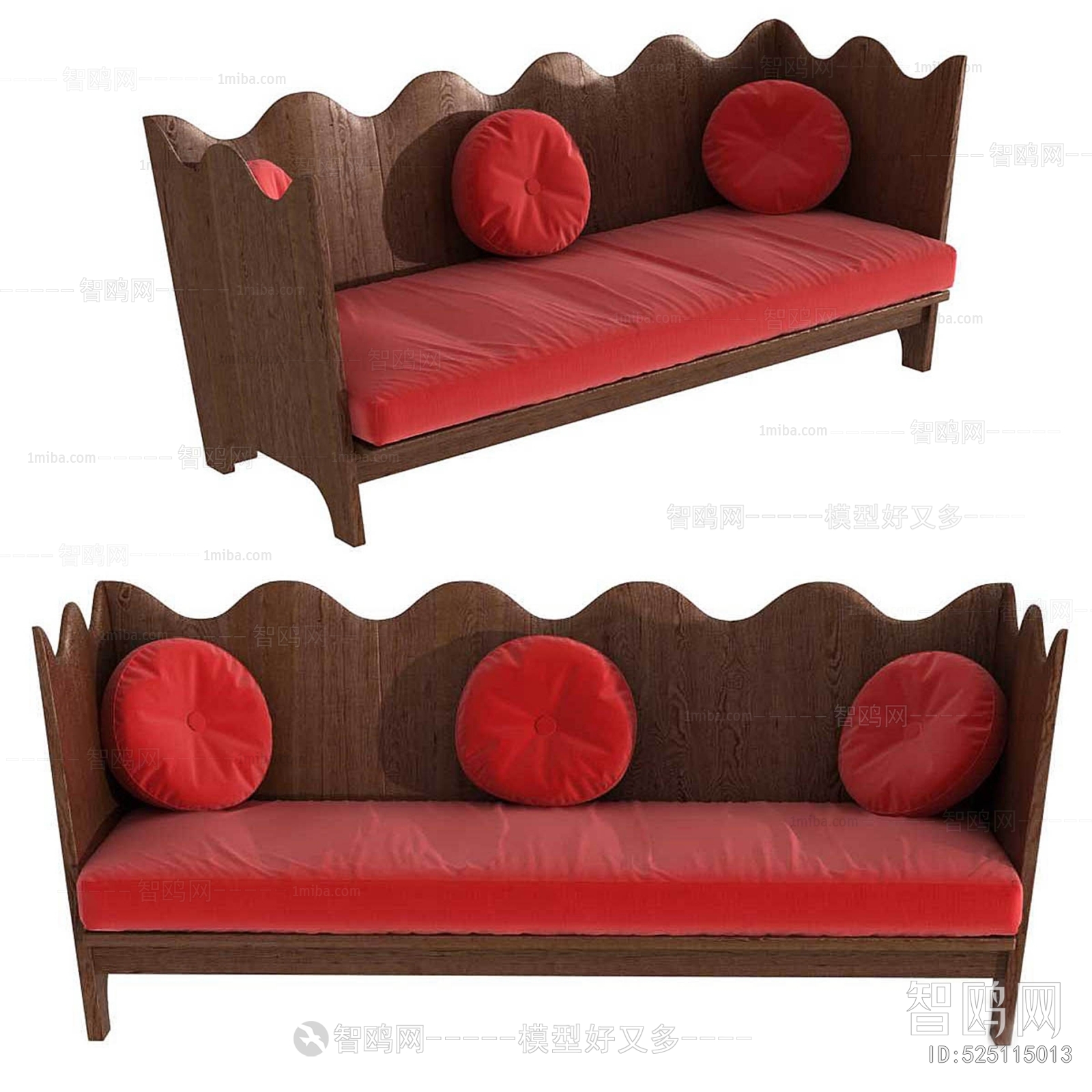 Modern Three-seat Sofa