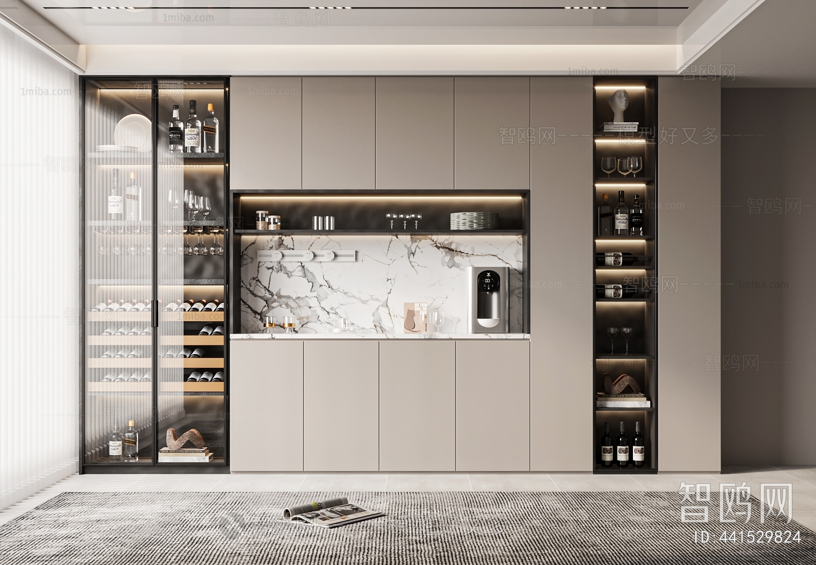 Modern Wine Cabinet